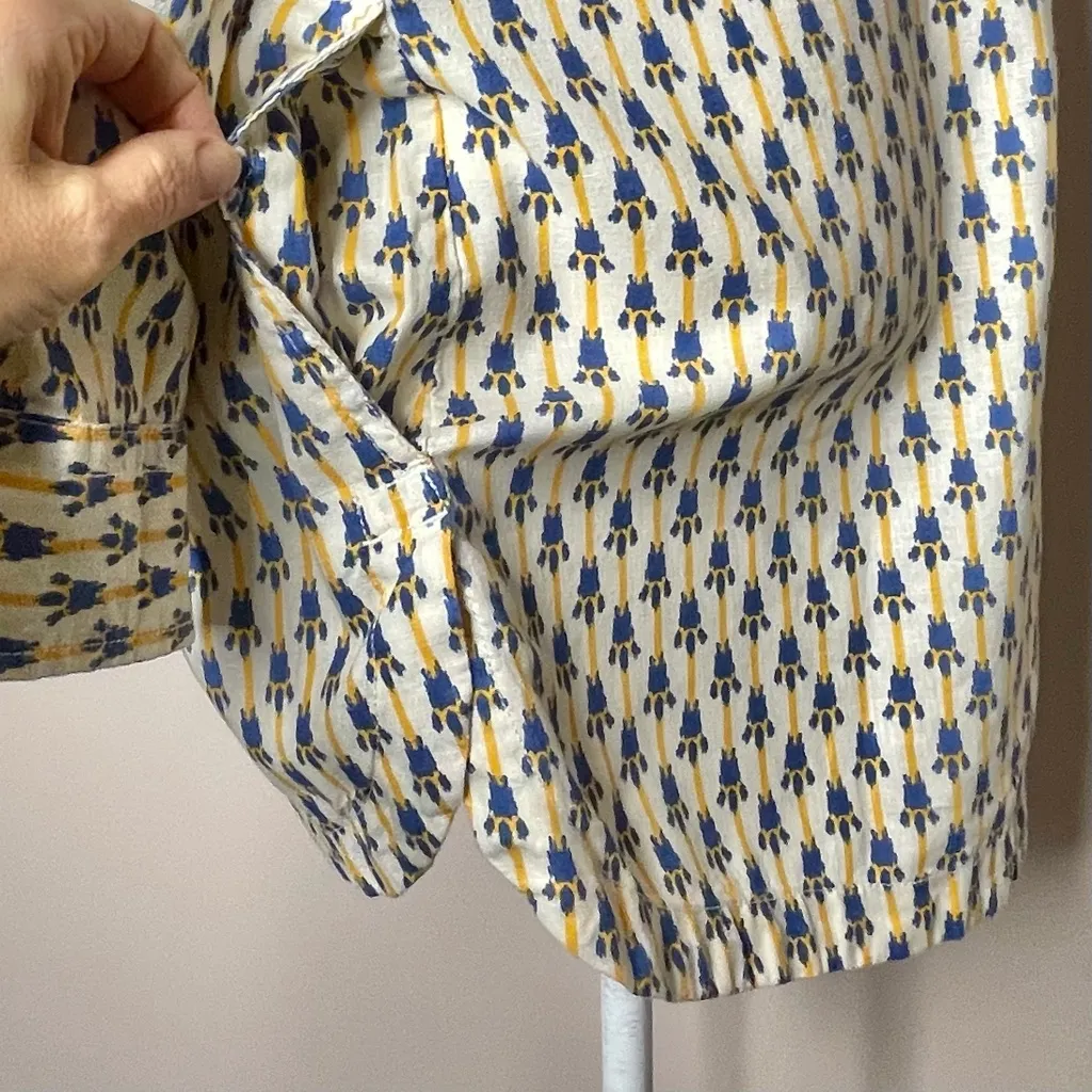 Duluth Trading Artisan Hemp Button Down Tunic Shirt - Image 8