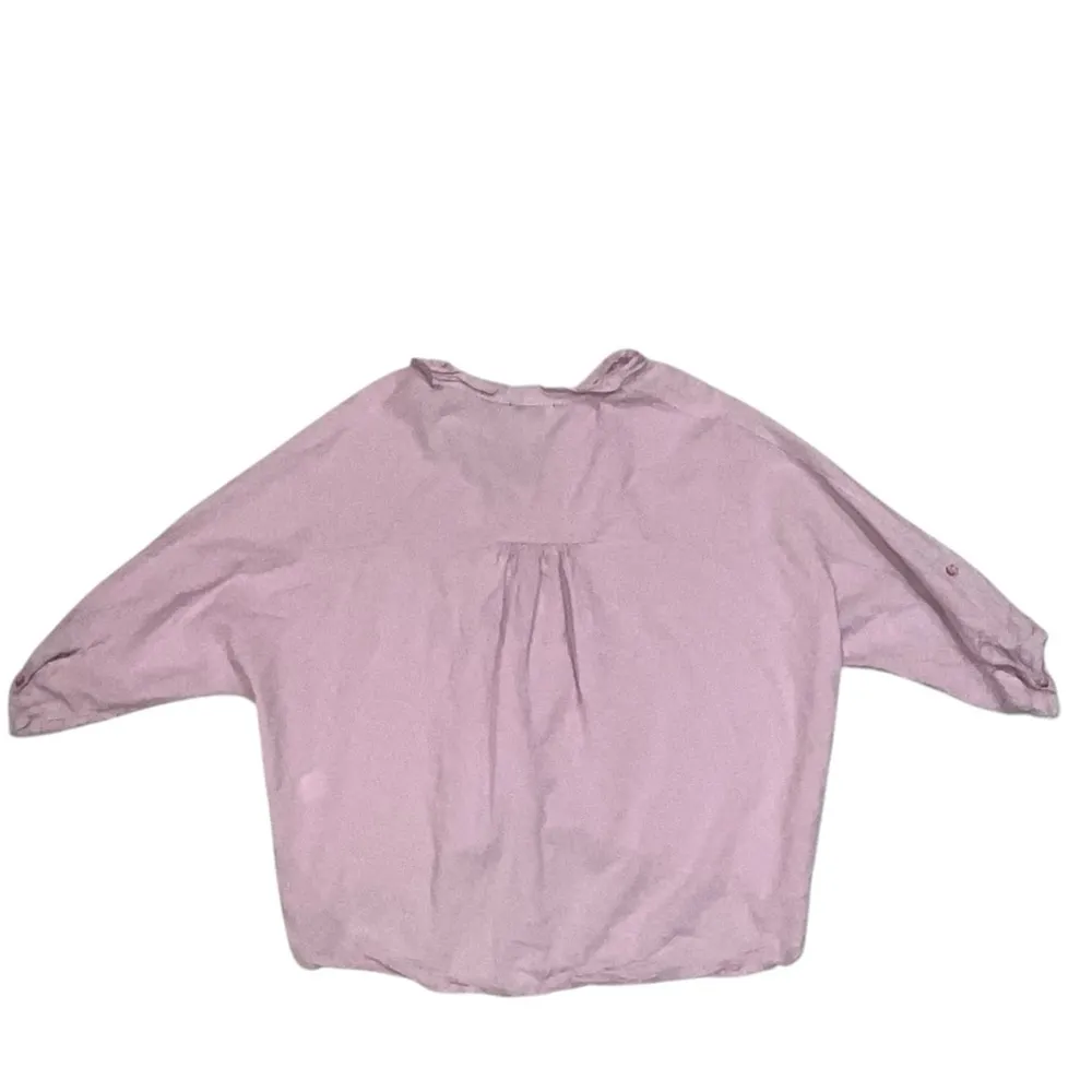 Starkx Purple Oversized Roll Tab Blouse size Large - Image 2