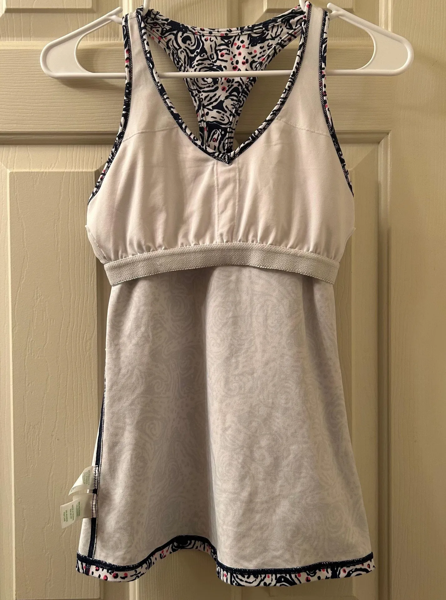 Luxletic Indigo Star Crush Tank Top Size Small Hip Length - Image 6