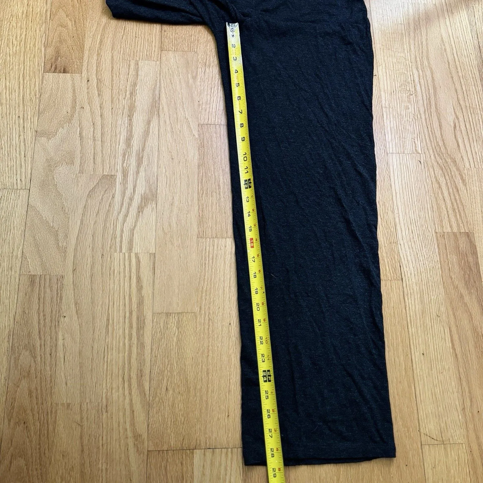 Eileen Fisher Women’s Viscose Straight Pants Heathered Dark Gray Sz PS/PP - Image 7