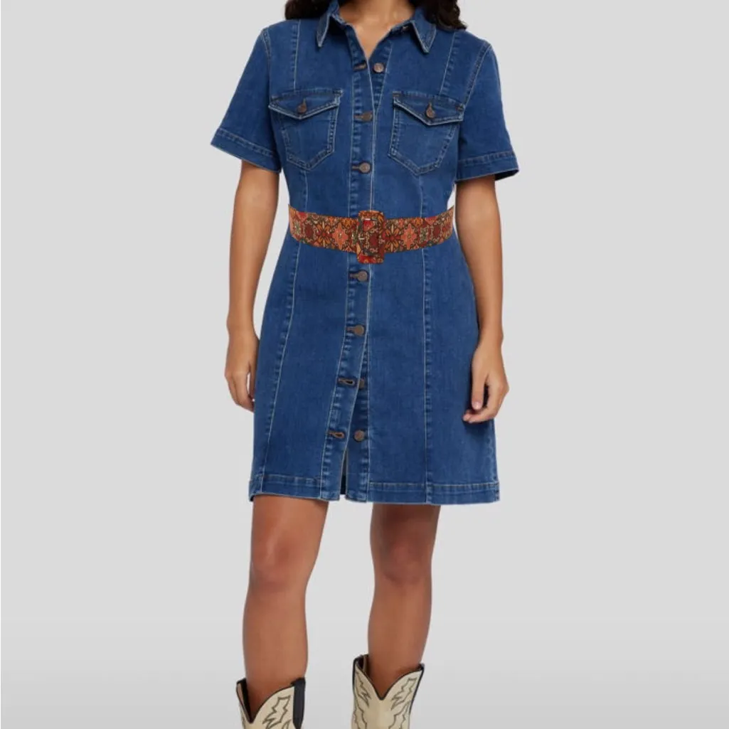 Fashion Vintage Style Belt Faux Leather Cork Material‎ Western Bohemian Tan Size L - Image 11