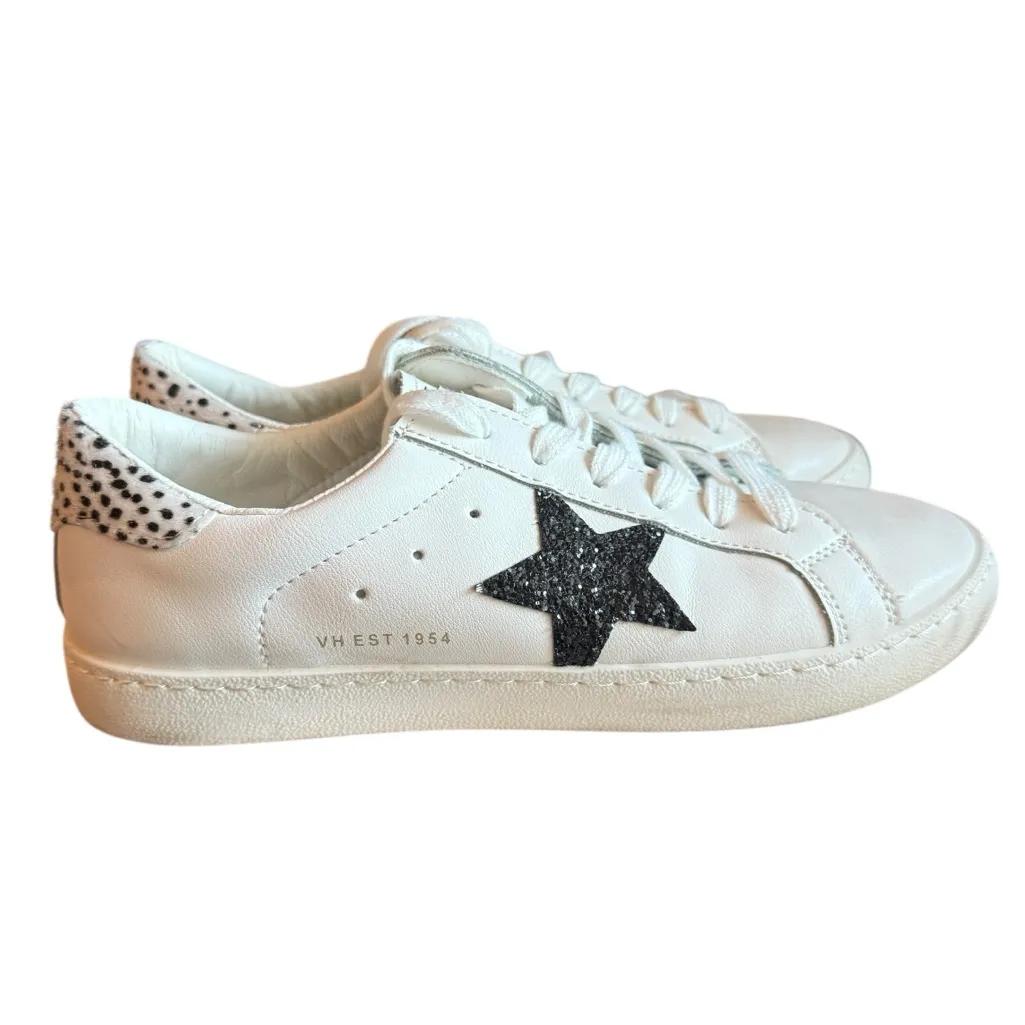Vintage Havana Carla cheetah sneakers white/black women’s size 8 - Image 2