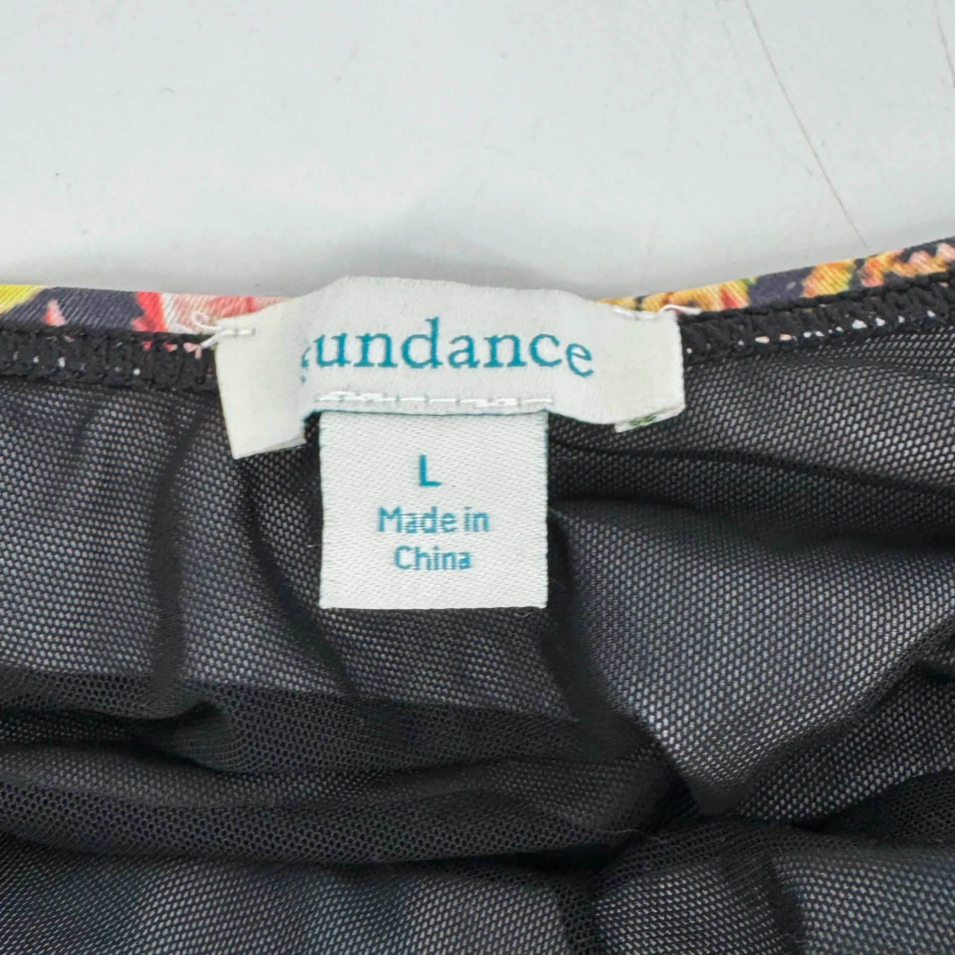 Sundance Radiant Swimsuit One Piece Wrap Tropical Floral Print Size L - Image 7