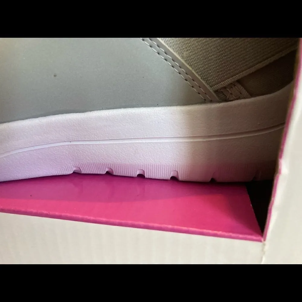 CRANE, Ladies Memory Foam‎ Fitness Trainers Shoes, Size 8, Lightweight, Gray Gray - Image 8