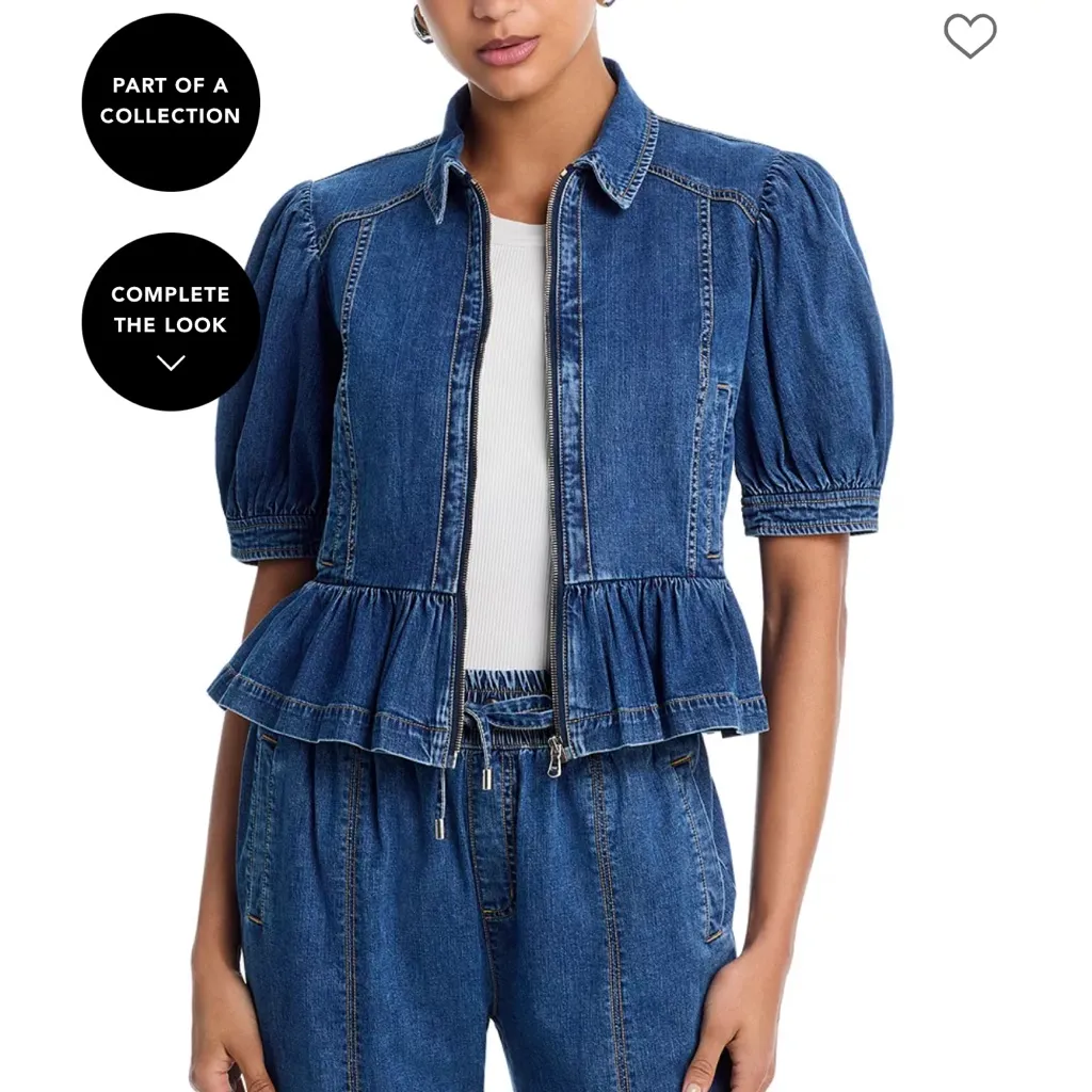 Cinq à Sept Daphne Jacket XS Blue - Image 2