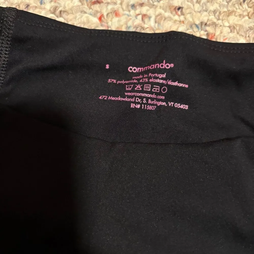 Commando Fast Track Active Legging Black- Size Small - Image 8