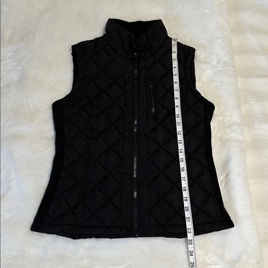 Andrew Marc Size Small Black Quilted Vest - Image 9