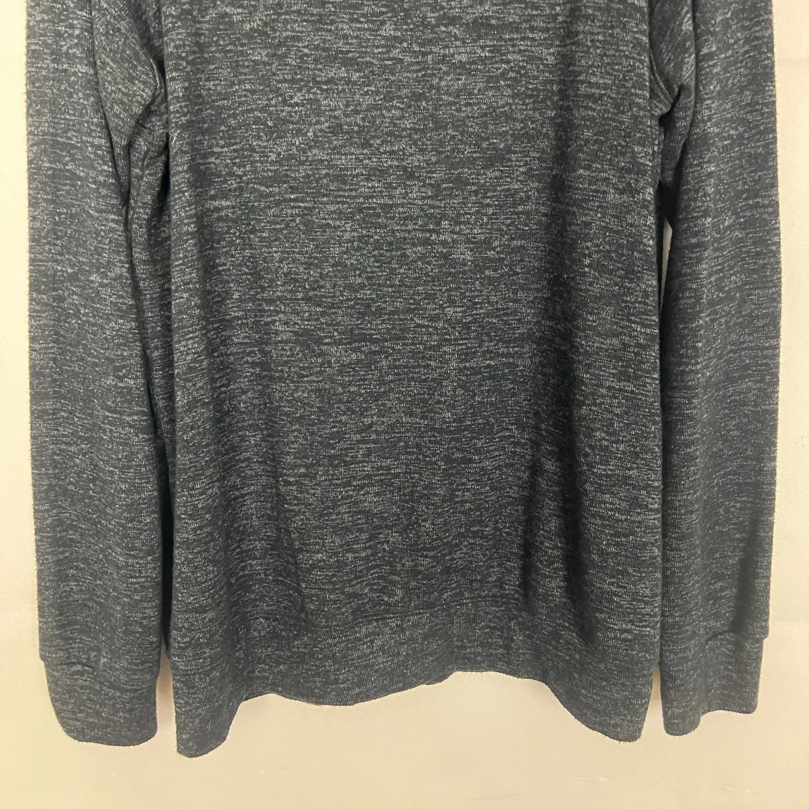 Buffalo David Bitton Buffalo Women's Pullover Charcoal Gray Oversized Sweatshirt Size Small - Image 4