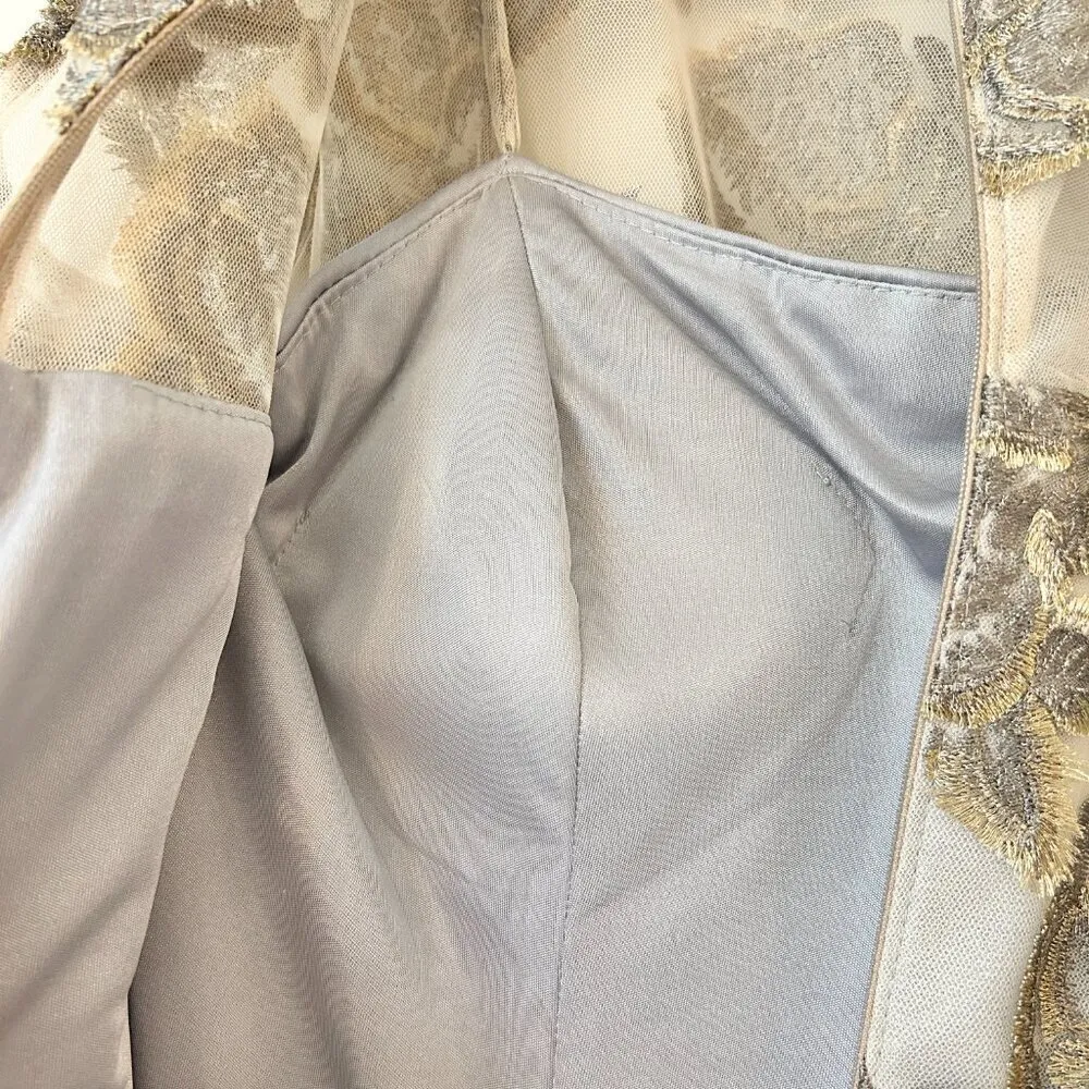 BHLDN Hitherto Eleanor Midi Lace Dress Size 6 - Image 12