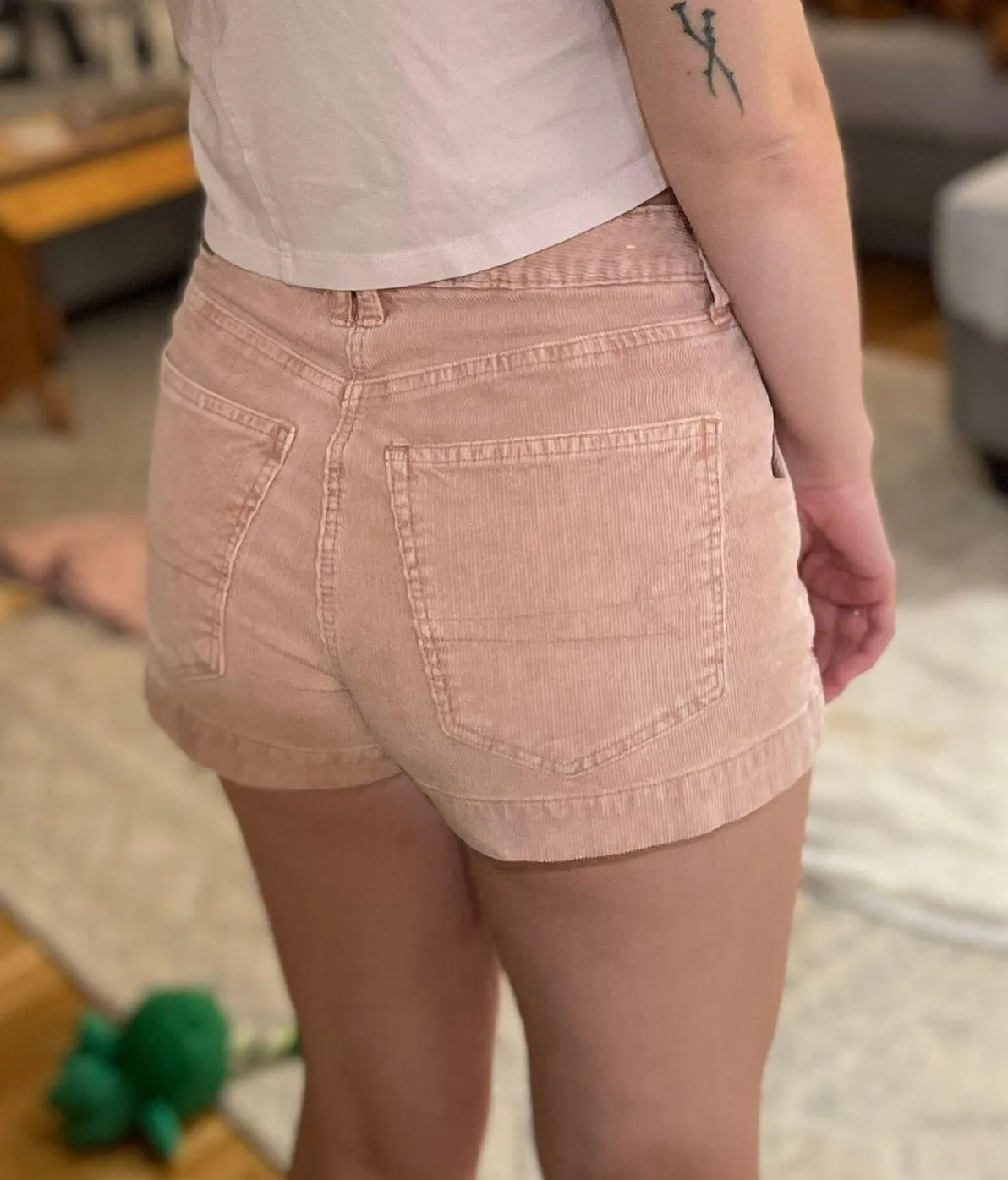Dusty Pink Shorts - Image 2