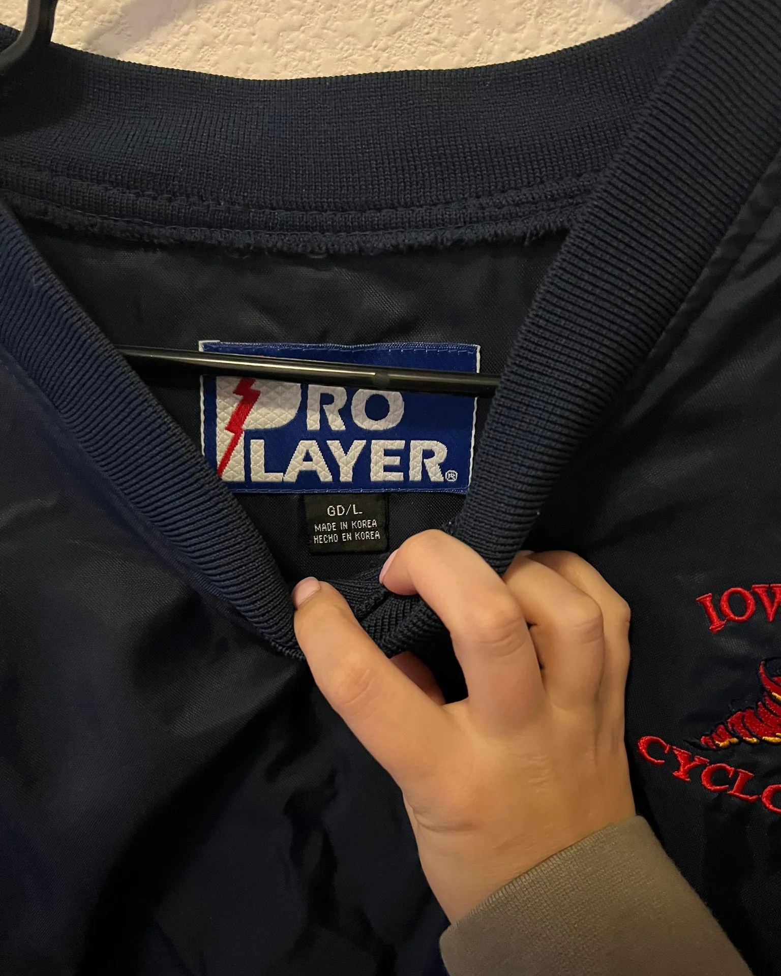 Pro Player Vintage Iowa State Windbreaker - Image 2