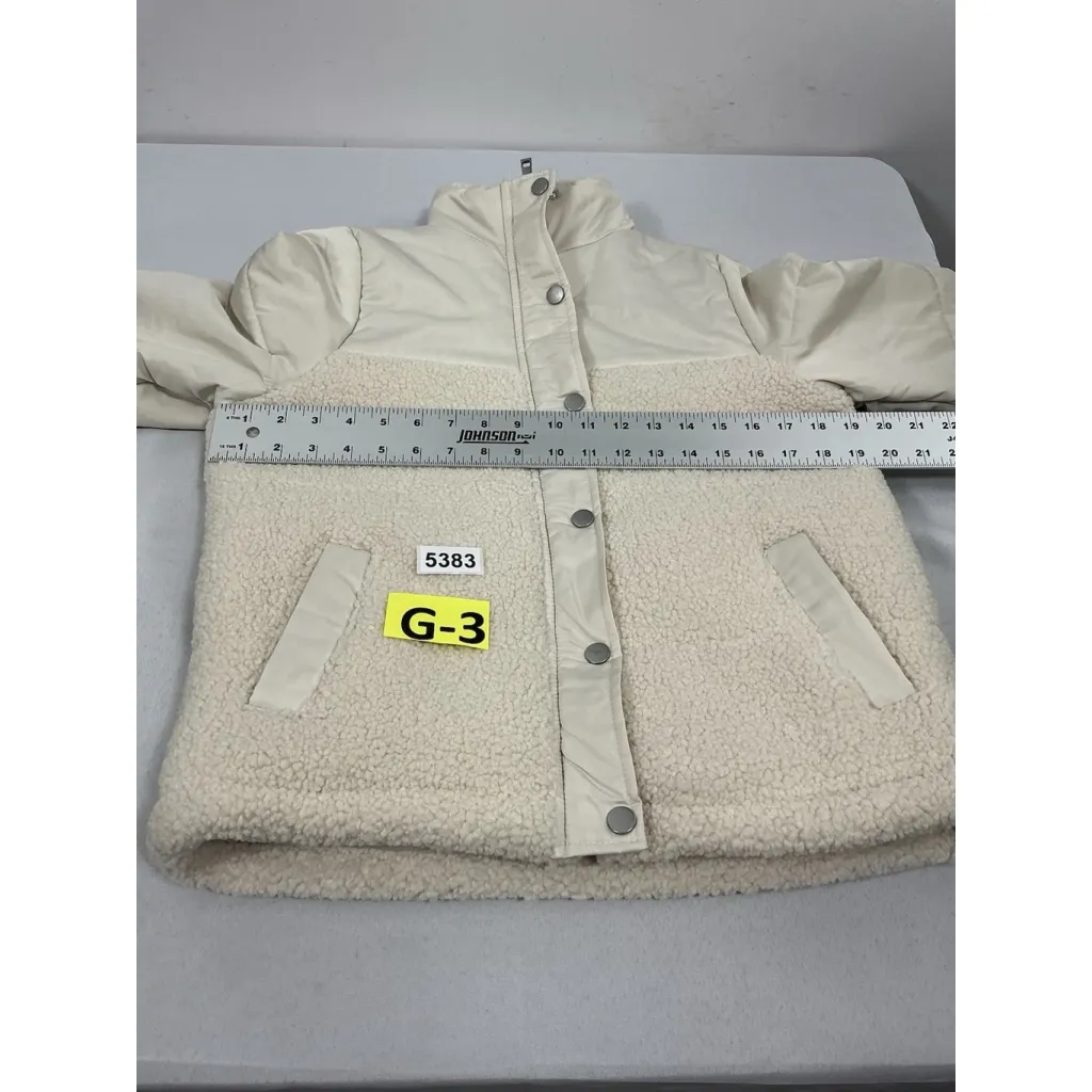 Womans Time & Tru Sherpa Jacket XS (0 - Image 7