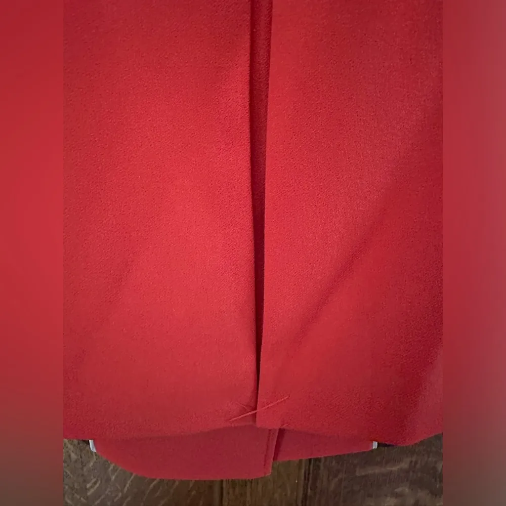 Vtg Double Button Semantiks Suit Jacket in Fireside Orange, 16W, NWT Orange - Image 4