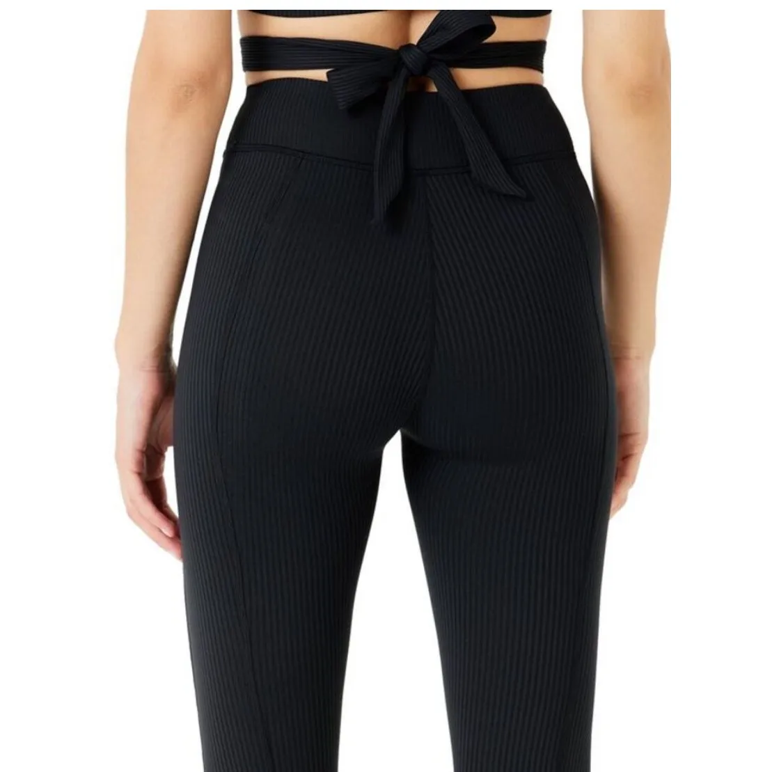 Brand New GIGI C Revolve Women's Size Large Black Phoebe Leggings High Waisted - Image 3