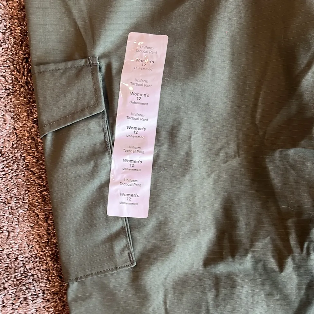 Propper women’s size 12 uniform tactical‎ pants on hemmed NWT Green - Image 5