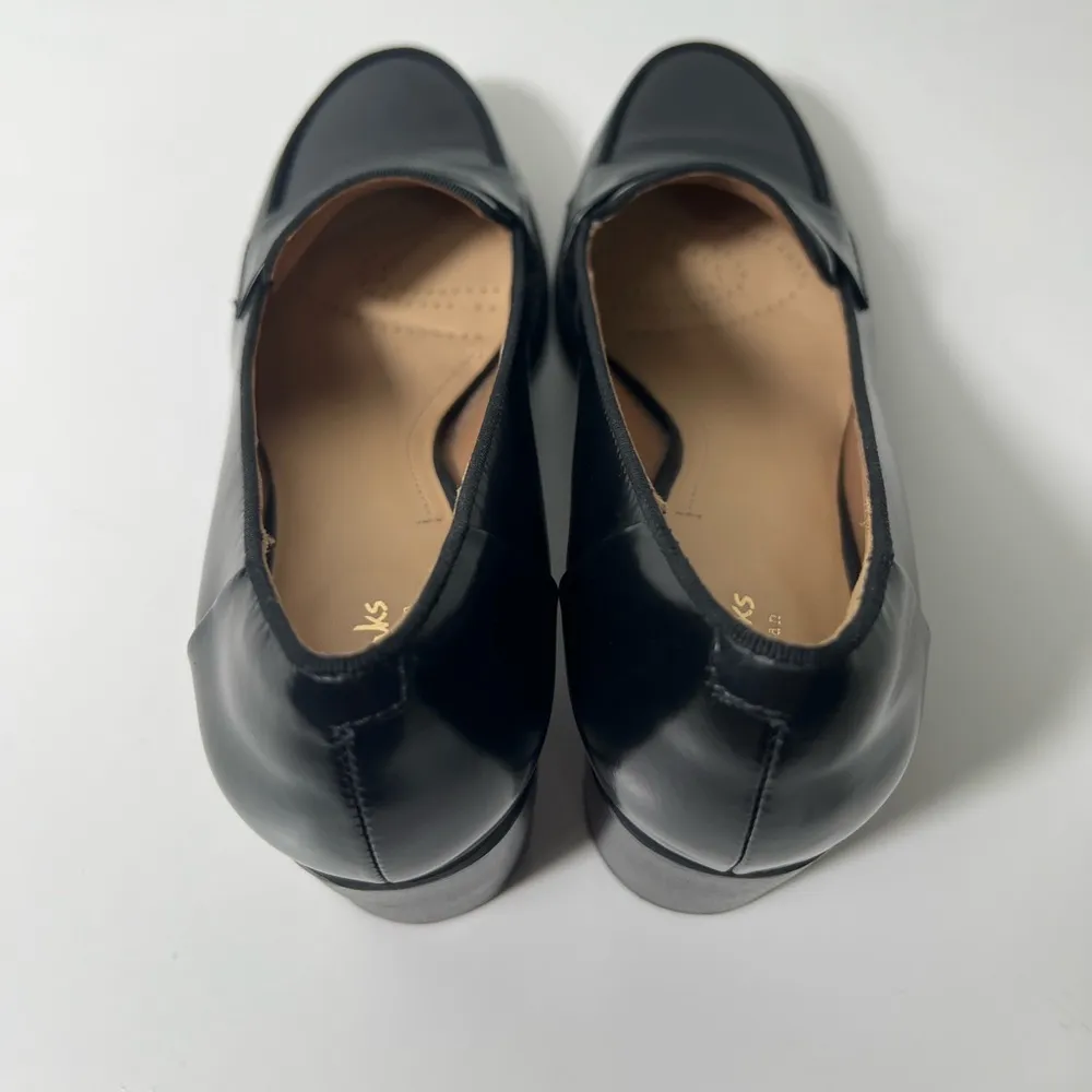 Clarks Artisan Women's Tarah Grace Penny Loafer Uniform Chunky Block Pumps Heels - Image 6