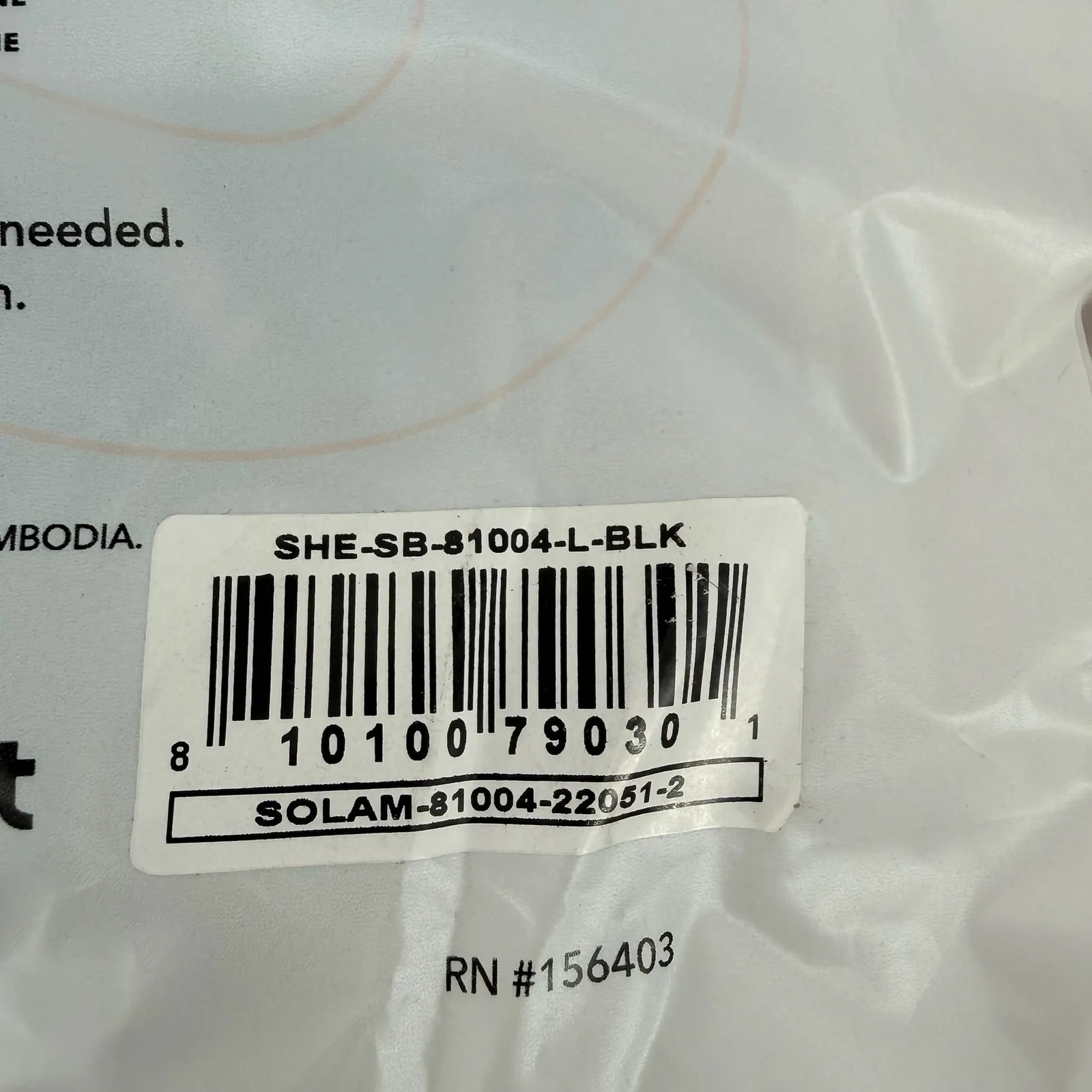 Shapermint Essentials Full Coverage Halter Bikini Top Black Size L Size L - Image 8