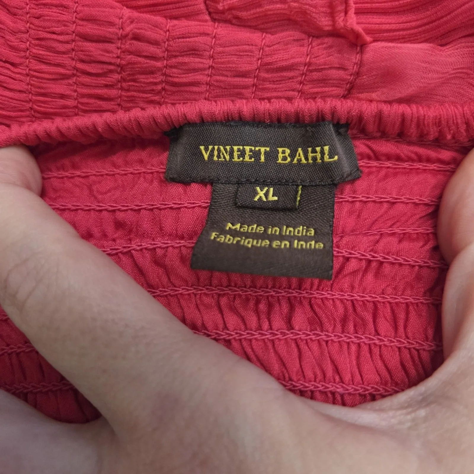 Anthropologie Maxi Dress XL Strapless Pink Ruffle Chiffon Goddess Coquette Boho - Image 10