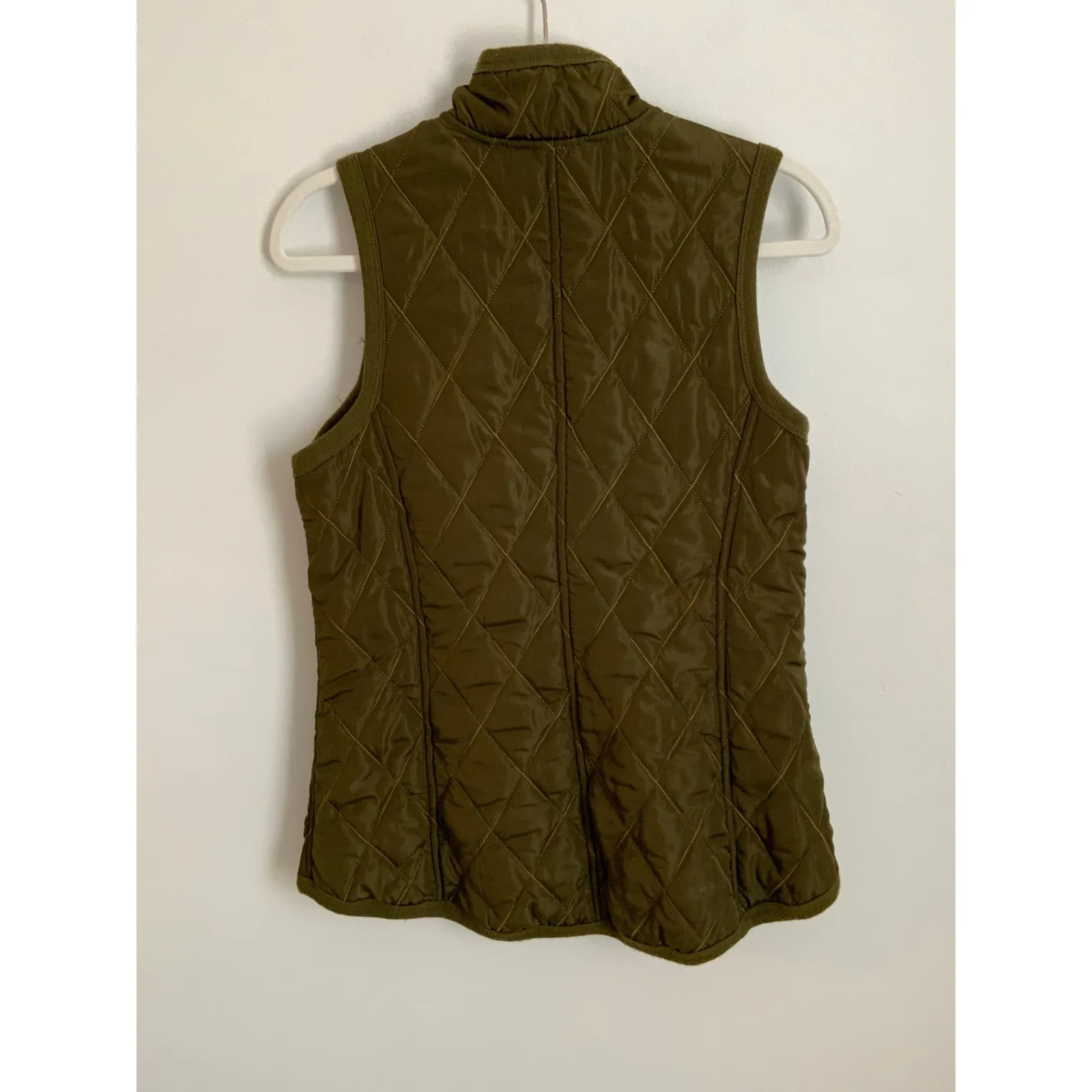 Karen by Karen Kane Quited vest size medium Green - Image 4