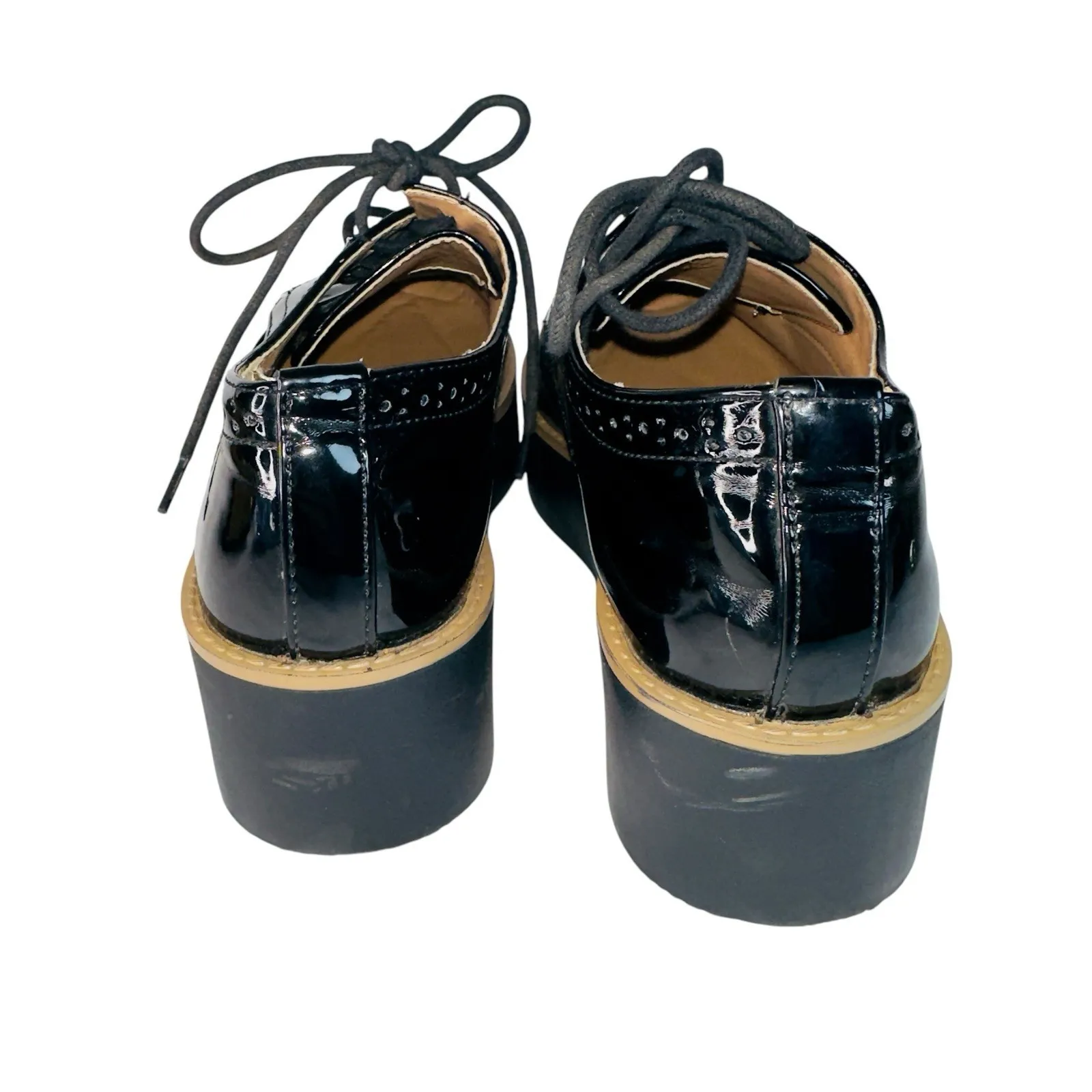 MADDEN‎ GIRL G-Class Platform Black Oxford Shoes, Women's Size 7 - Image 5