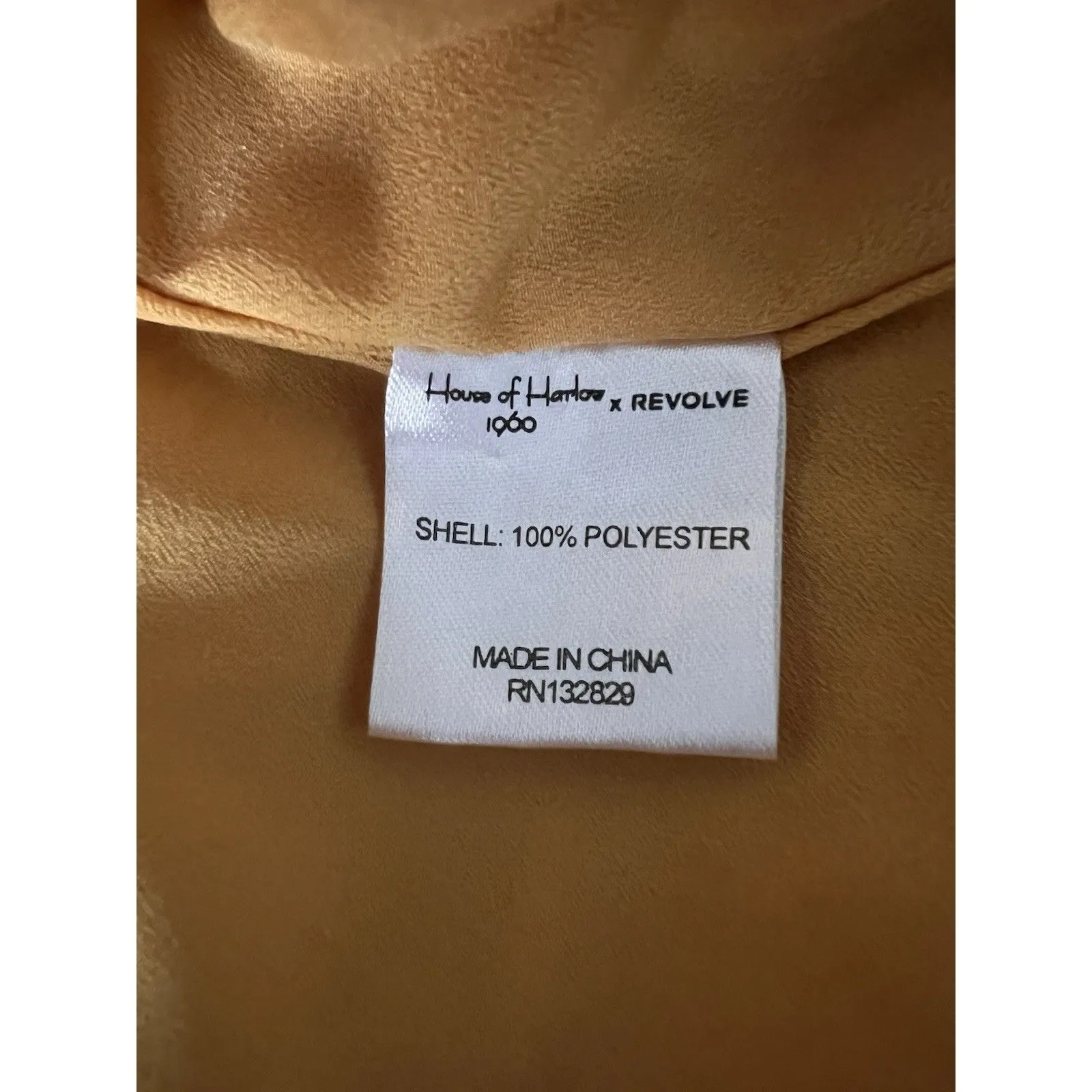 House of Harlow 1960 x Revolve Ines Dress Size XS Butter Yellow Spaghetti Strap - Image 8