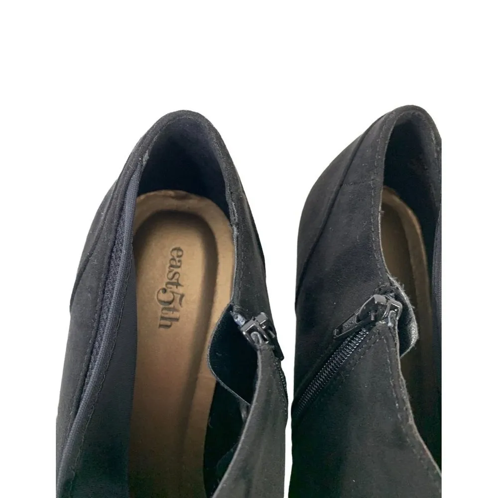 East 5th Women's Black Ankle Booties - Image 5