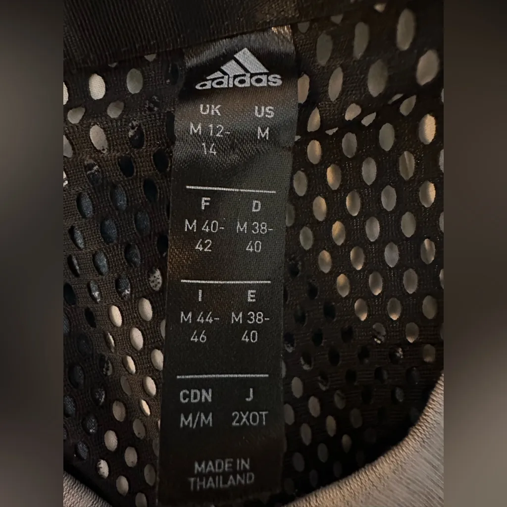 Adidas New York Grey Black Womens Tennis Shirt Climacool - Image 4