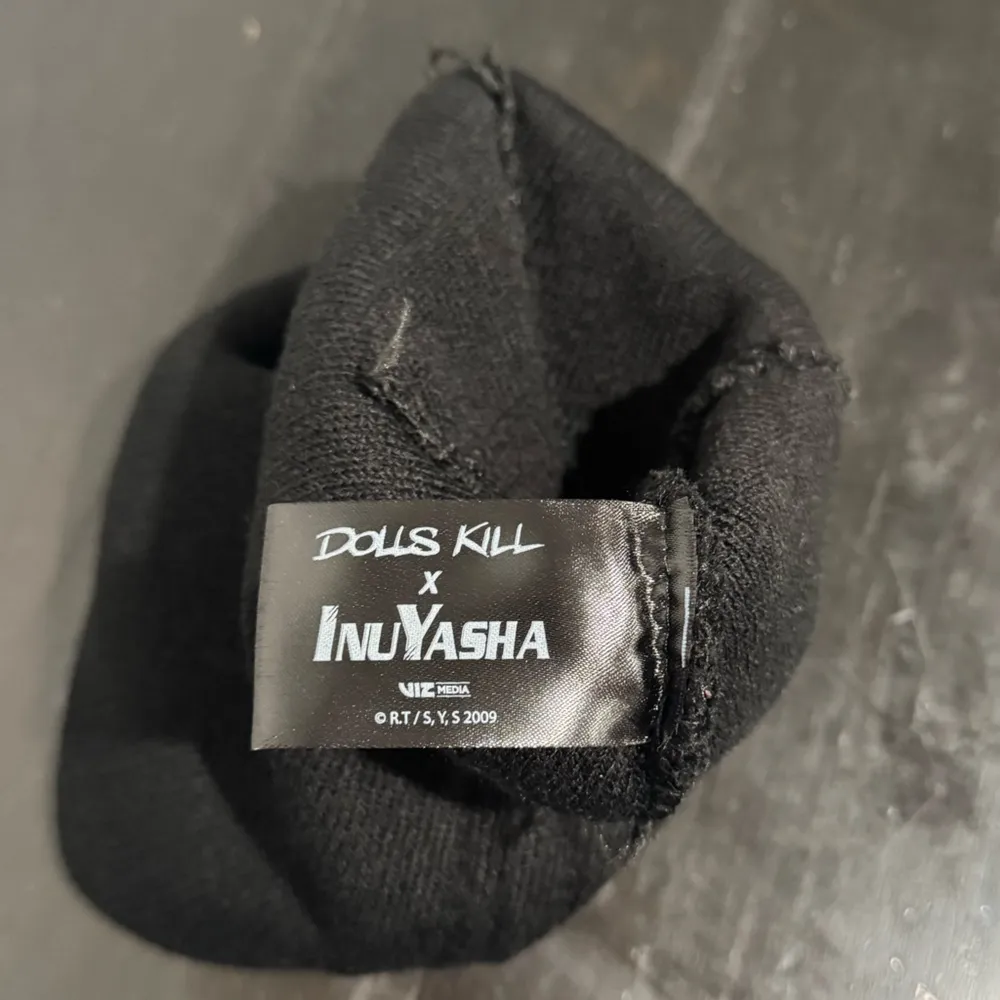 x Inuyasha Black Knit Beanie - Image 5