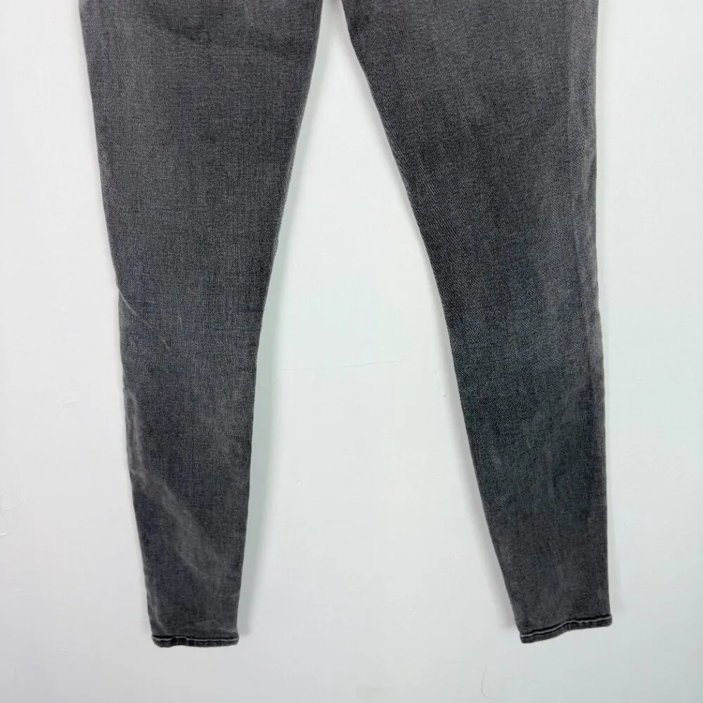 FRAME Le High Skinny Jeans in Faded Wash Gray Size 24 EUC - Image 9