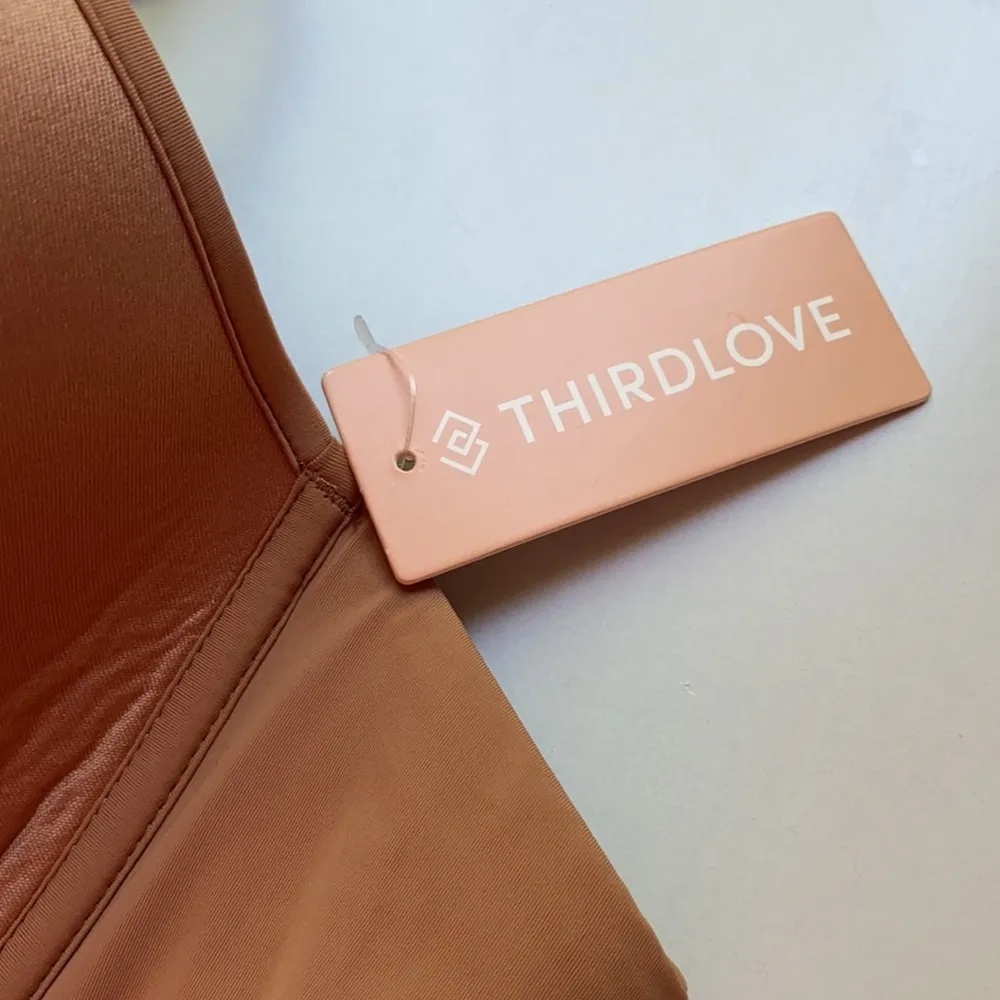 Third love 24/7 classic t-shirt bra in 48C‎ mocha tagless new with tag NWT comfy - Image 5