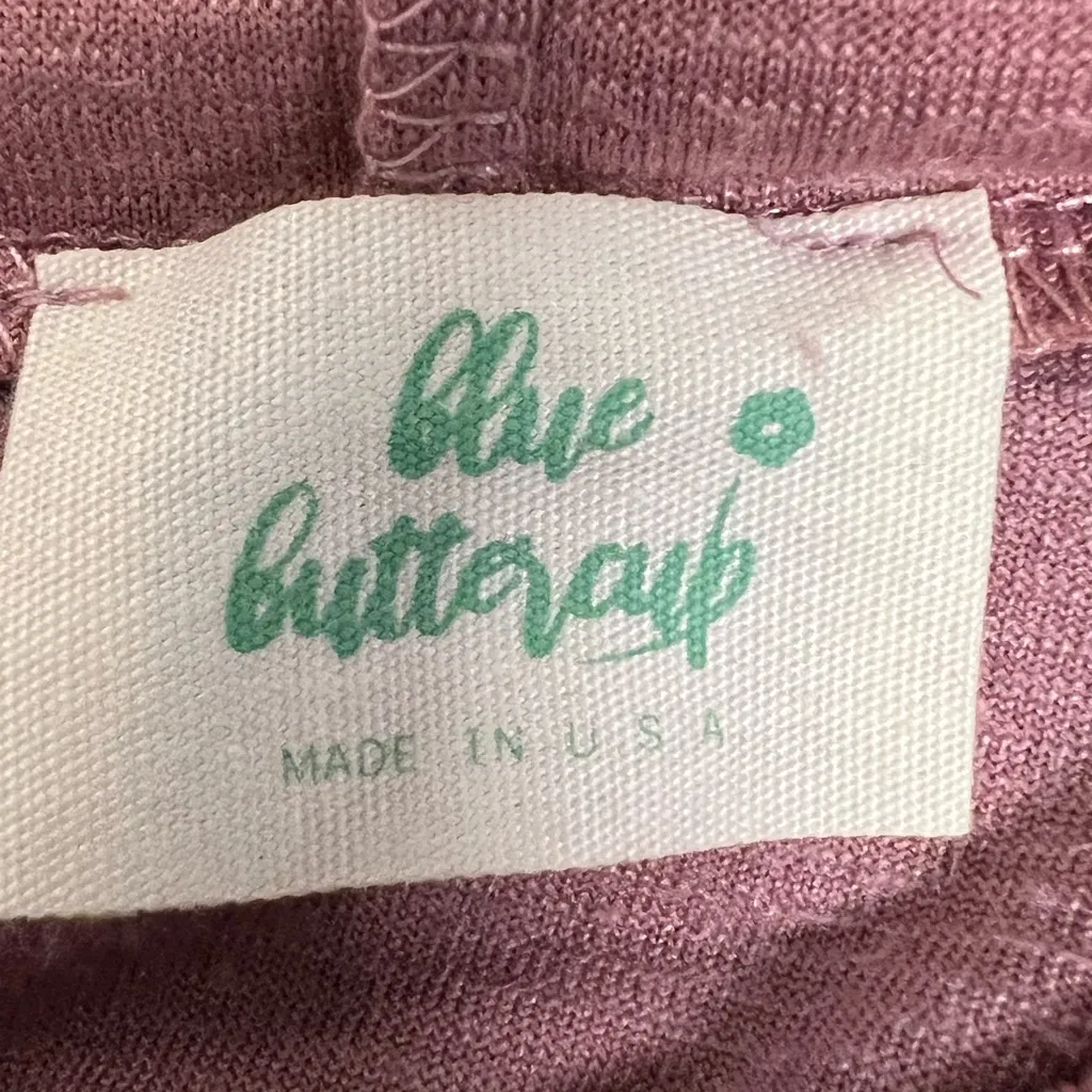 Blue Buttercup Women Pink Velour Pullover Hoodie - Image 5