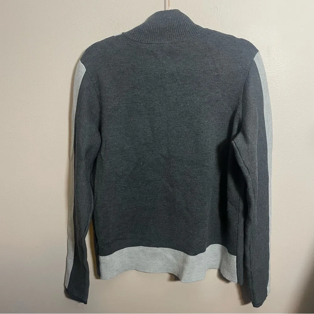 Athleta wool blend zip sweater jacket size XL - Image 3