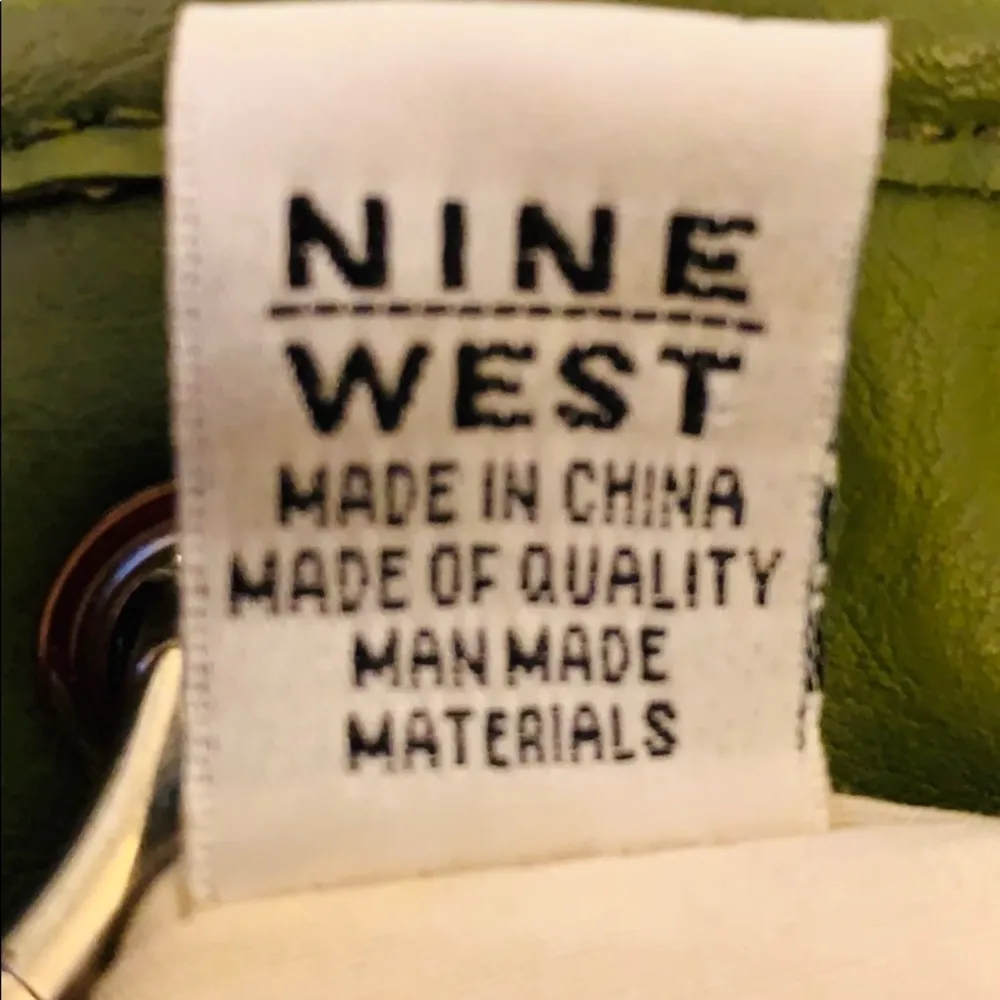 Nine West vegan tote bad. GUC. - Image 13