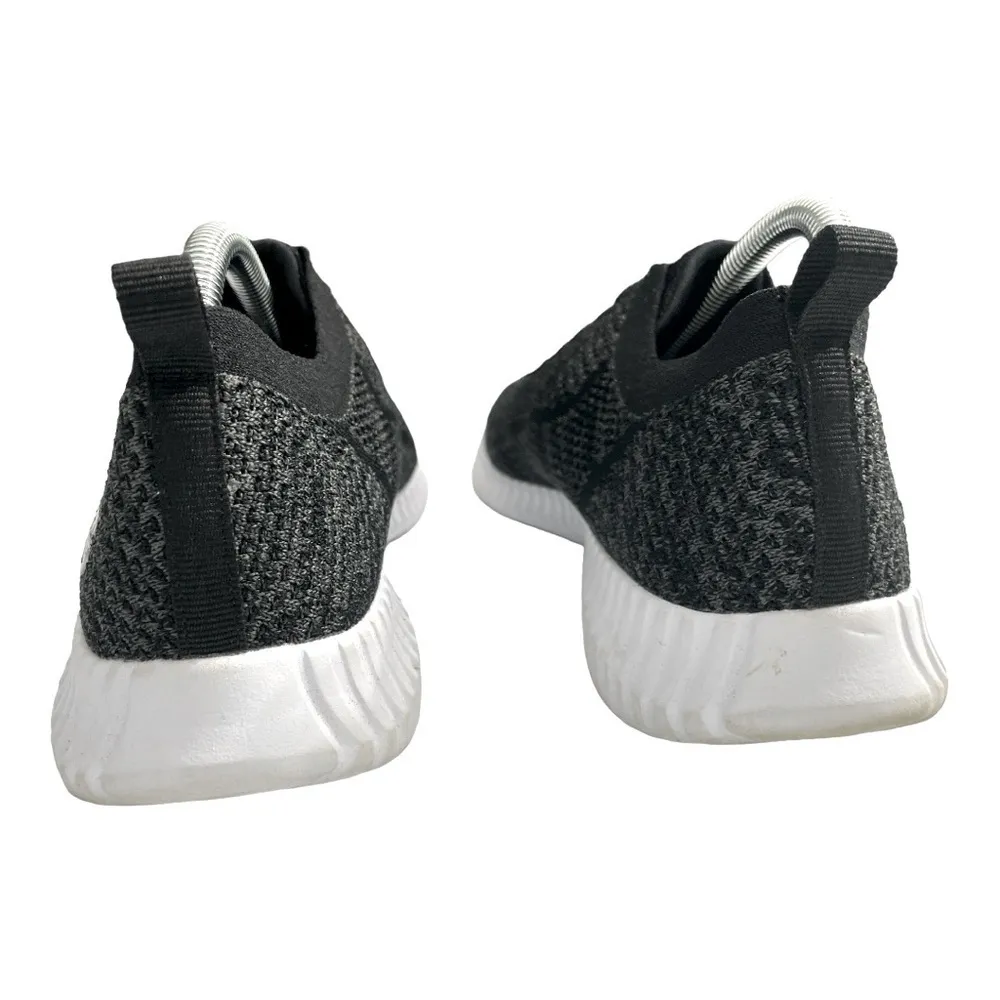 Skechers S Sport Lace Up Walking
Athletic Shoe Womens Size 10 Dark Gray White - Image 4