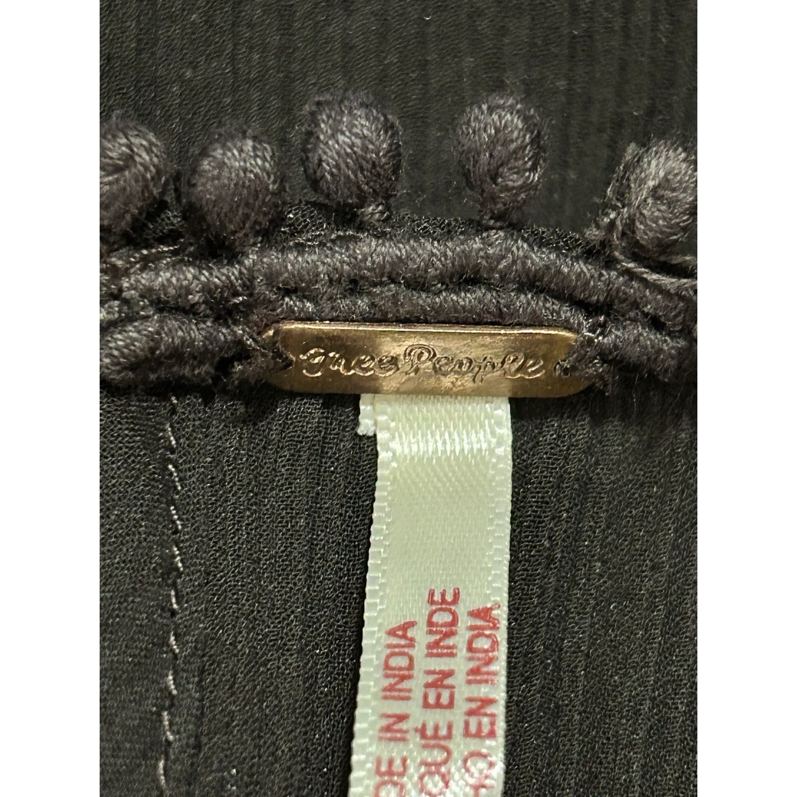 Free People Sunshine Of Love Brown Mini Dress size L - Image 8