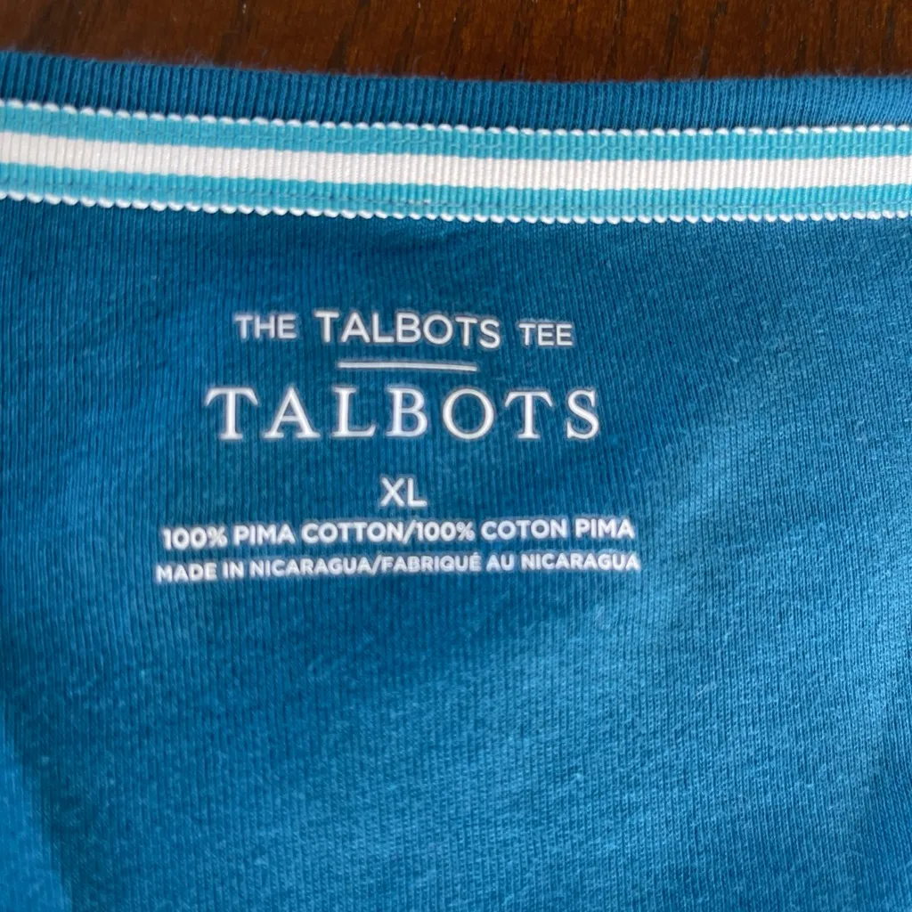 Stylish Teal Long Sleeve Women's Top Blue Size XL - Image 5