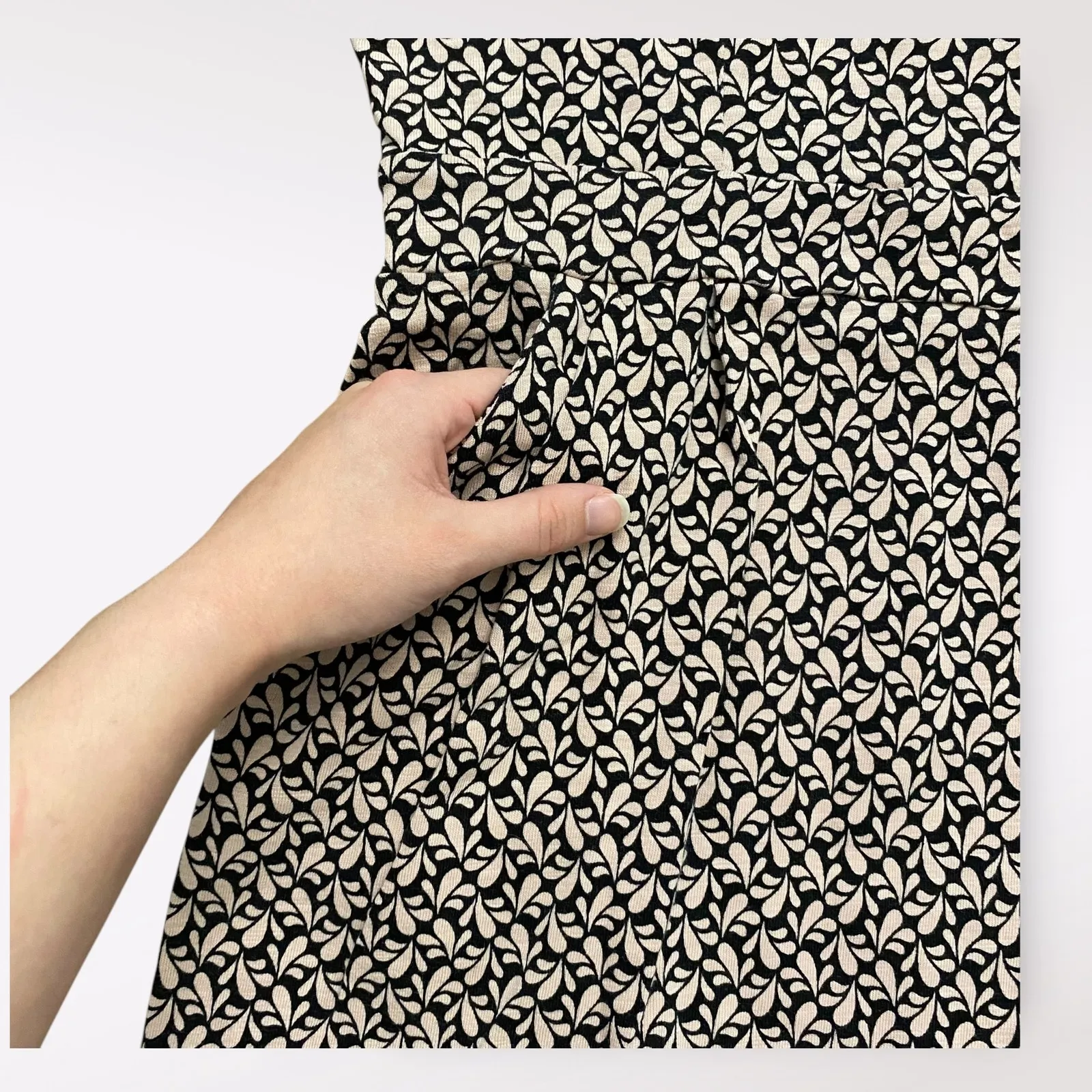 Boden Phoebe Black Pink Cotton A - Image 5