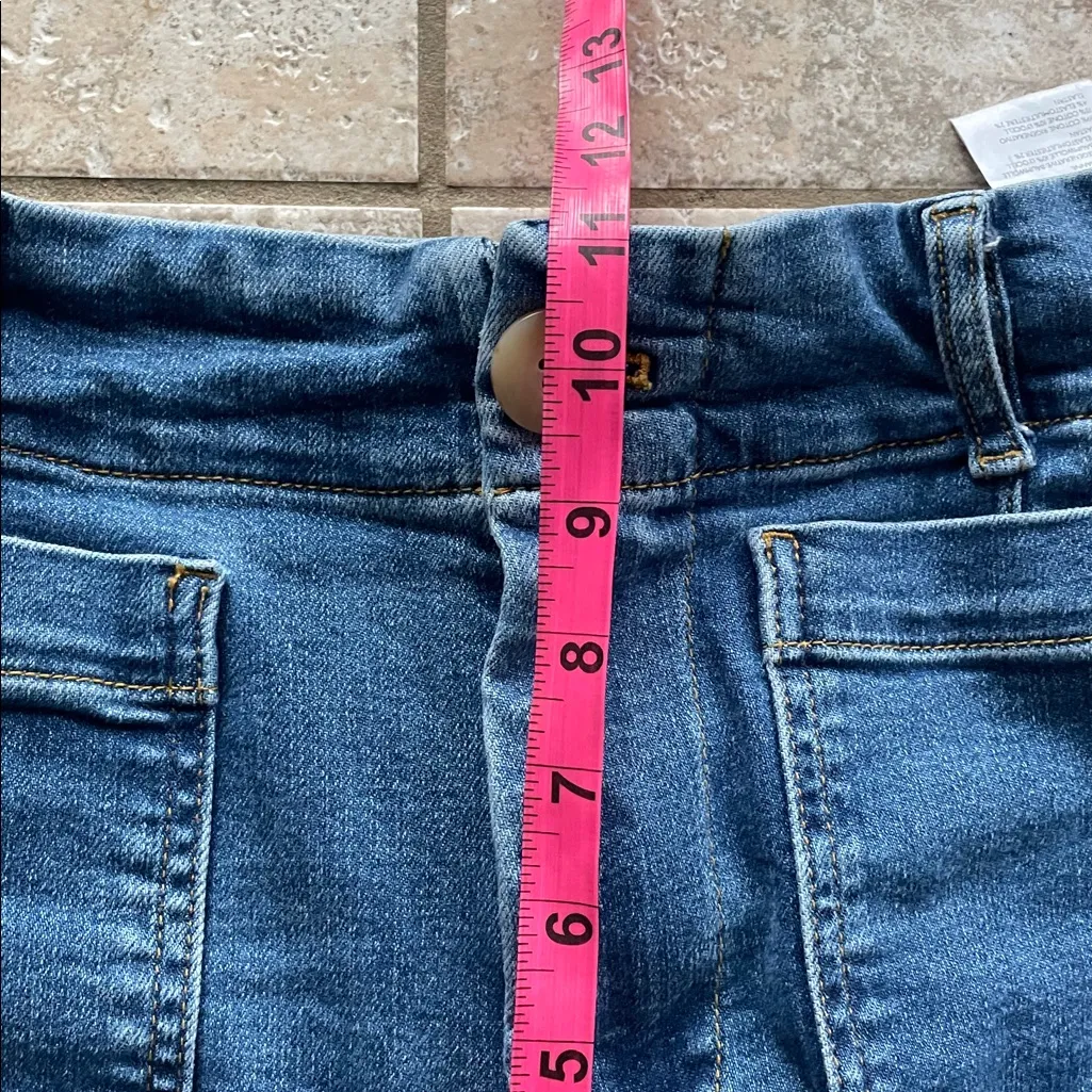 Anthropologie Maeve The Colette Regenerative Cotton Crop Wide-Leg Jeans - Image 15