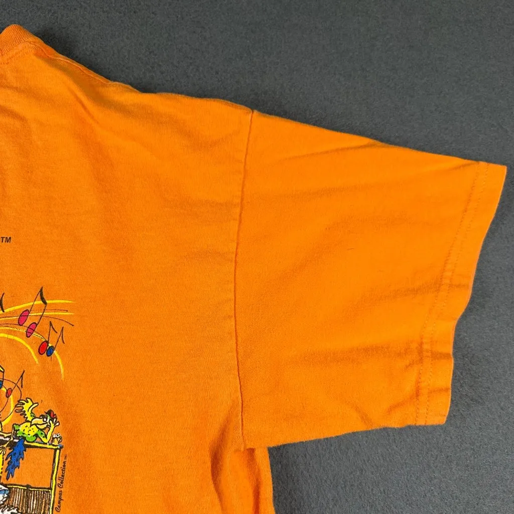 Lulu's Gulf Shores AL Large Gildan Orange Short‎ Sleeve Crew Neck Graphic Tee - Image 10