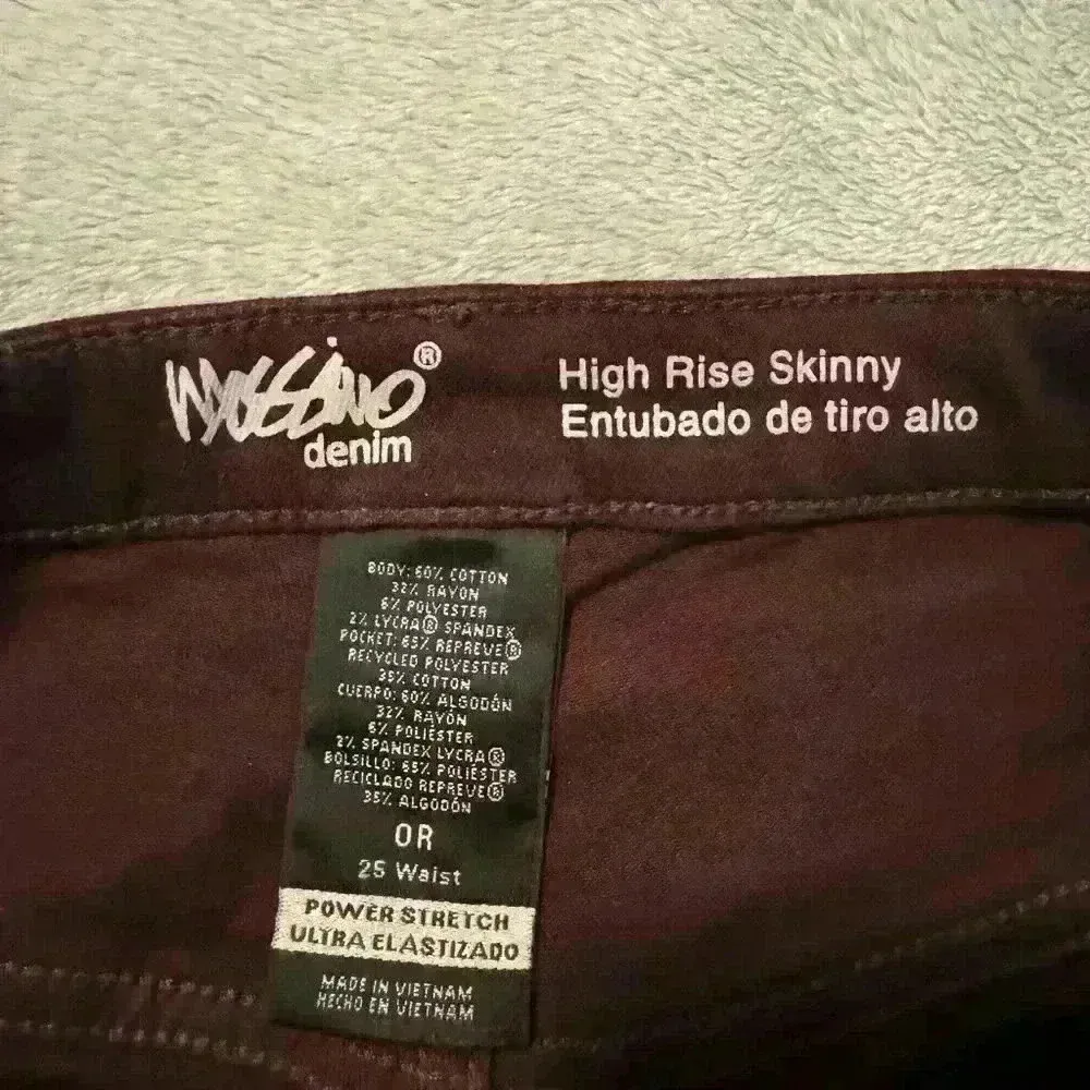 Women’s Dark Purple Mossimo Jeans Size 25 - Image 3