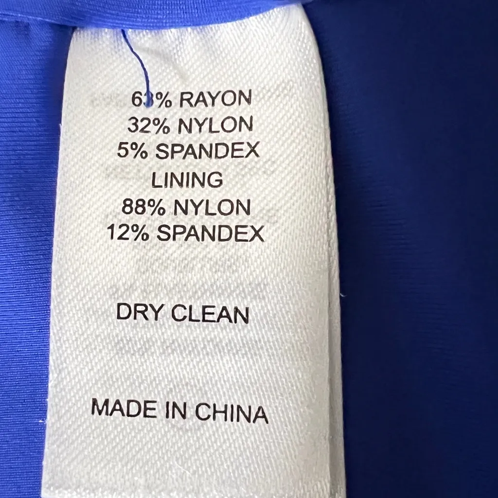 Rachel Zoe Cobalt Blue Crop Top - Image 3