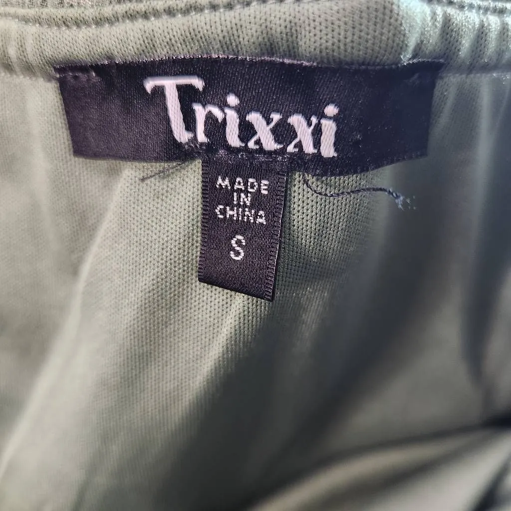 Francesca's Trixxi Green Mini Dress Size Small NWOT Green Wedding Guest Dress - Image 6