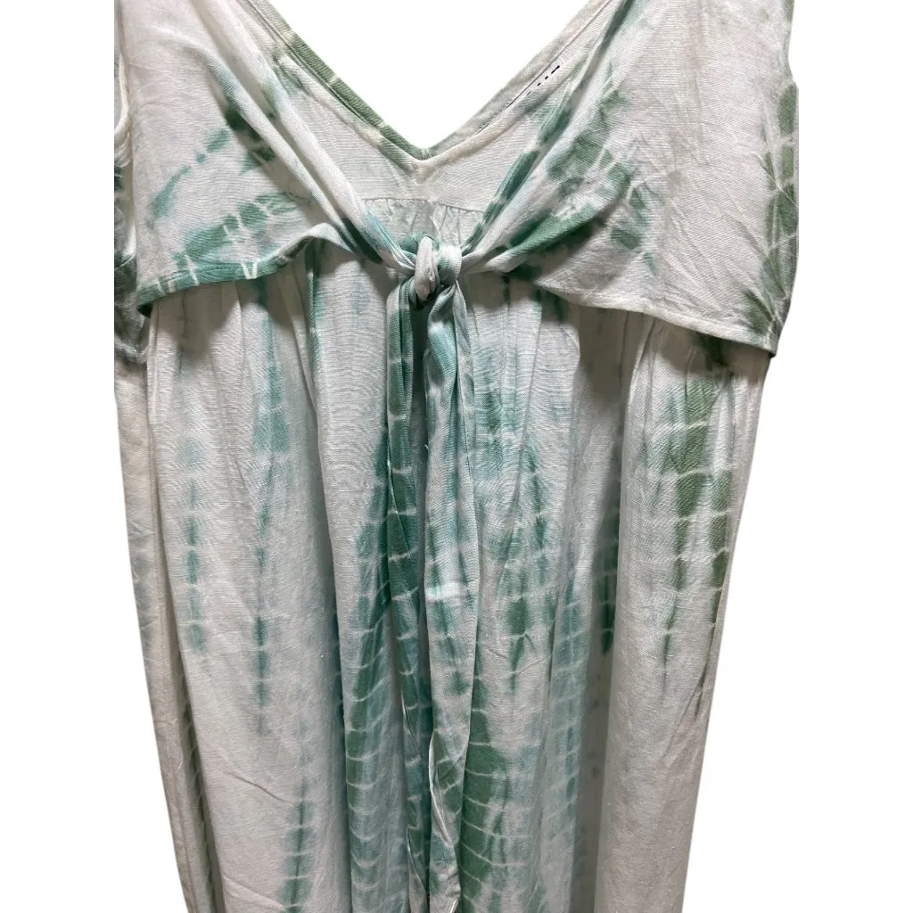 Attic Salt Flax Dress Green Size L Size L - Image 6