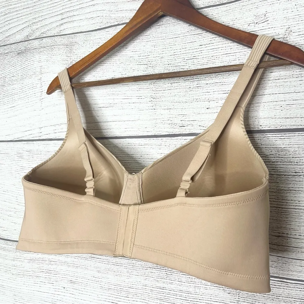 Vanity Fair Full Coverage Convertible Strap Wireless T-Shirt Bra Size 38DD Tan - Image 7