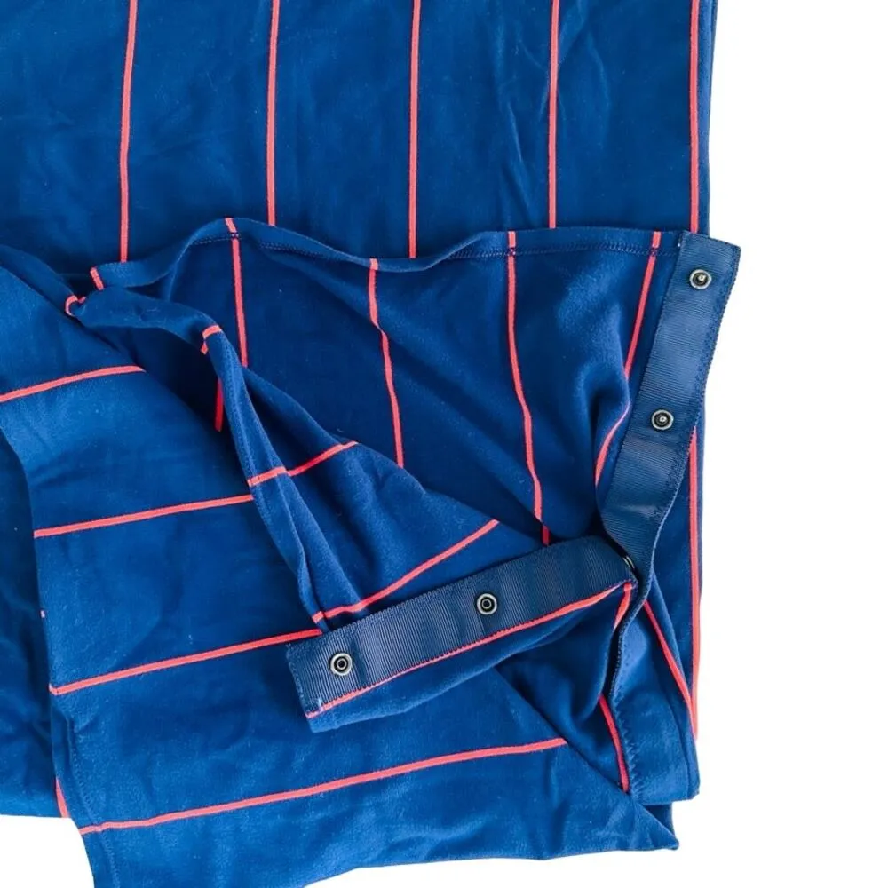 Lululemon Vinyasa Scarf Sailor Stripe Hero Blue Alarming Orange Rulu Syracuse SU - Image 4