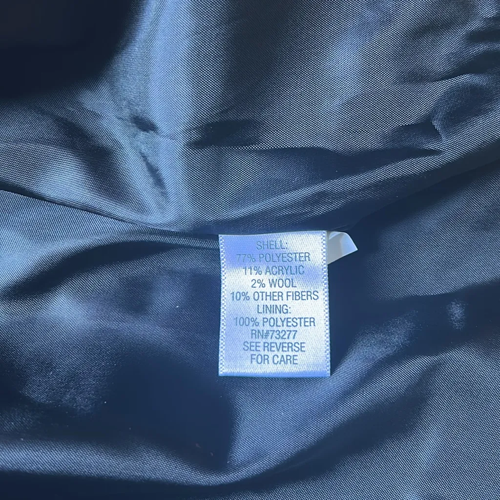 Apt. 9  Women's Charcoal Tweed Shimmer Blazer with Fringe - Image 6