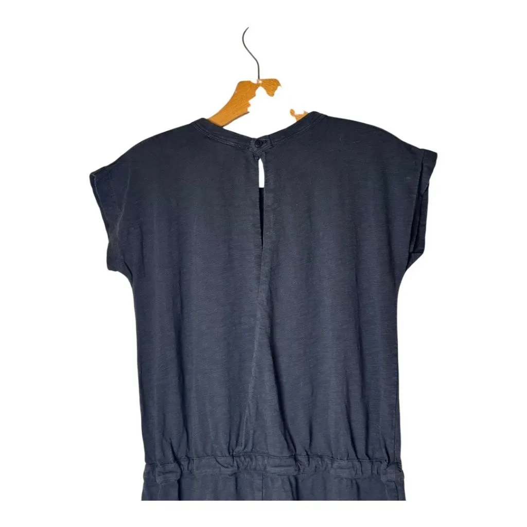 Leallo Jumpsuit‎ Women XS Black Cotton Cross Back Jogger Hem Athleisure Comfy - Image 9