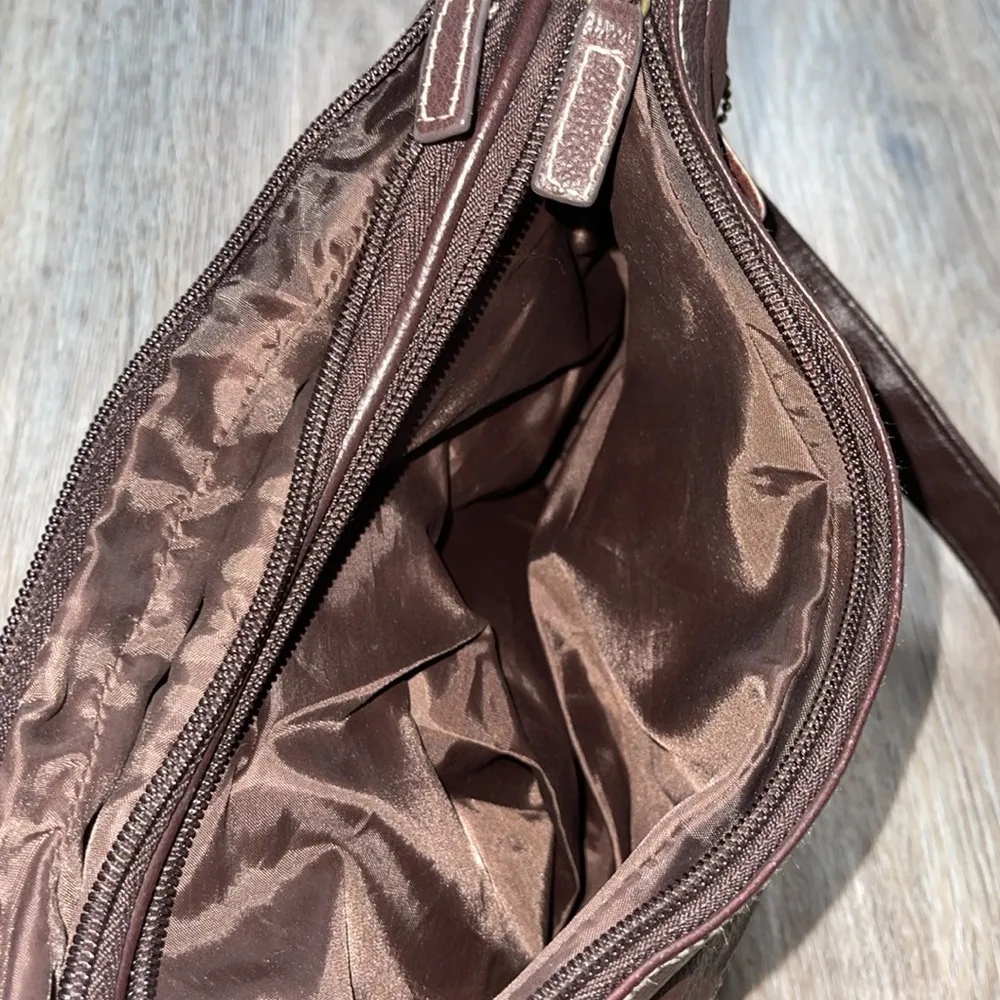 Leather Brown Shoulder Bag/Crossbody Purse - Image 13