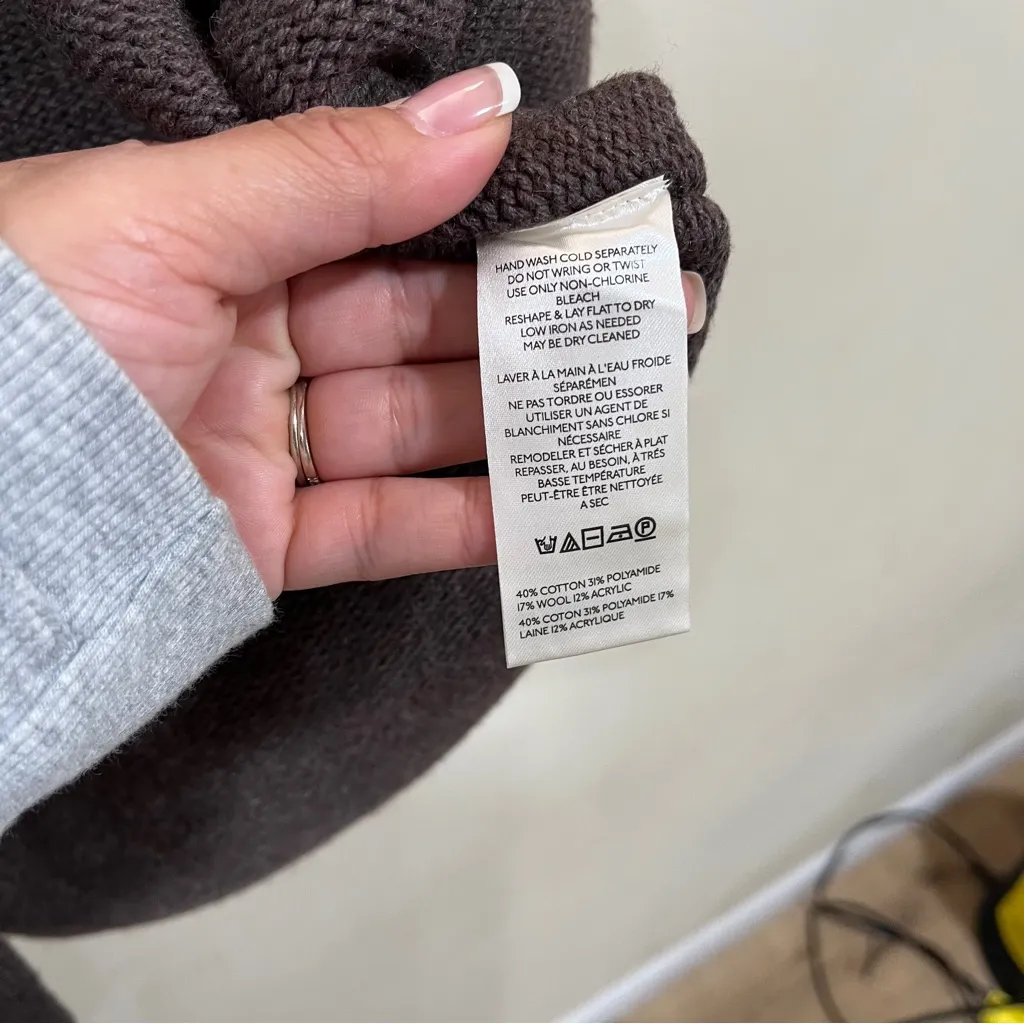 NWT Free People Sweater Cardigan Long Sleeve Button Knit Top Casual Outerwear XS - Image 4