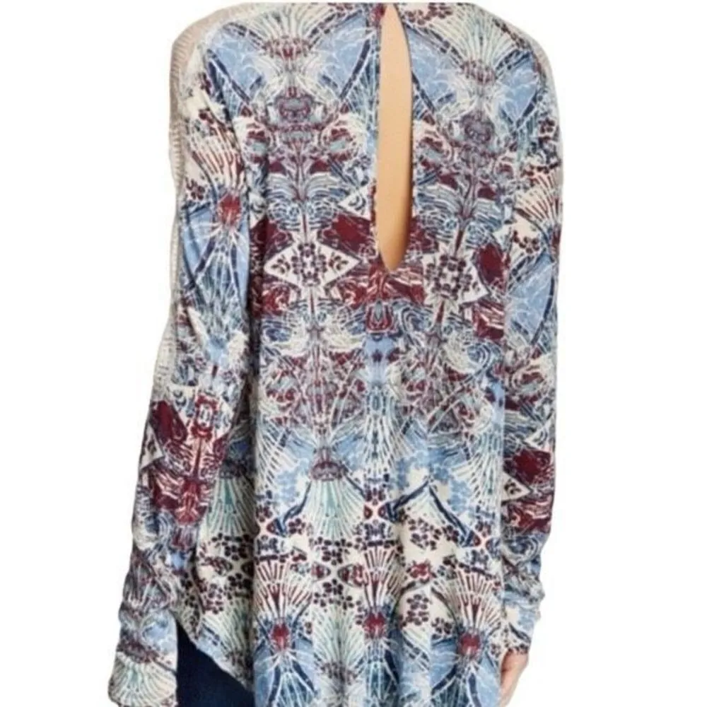 Free People ✨: New World Snow Lace Split Fly Away Top✨ - Image 6